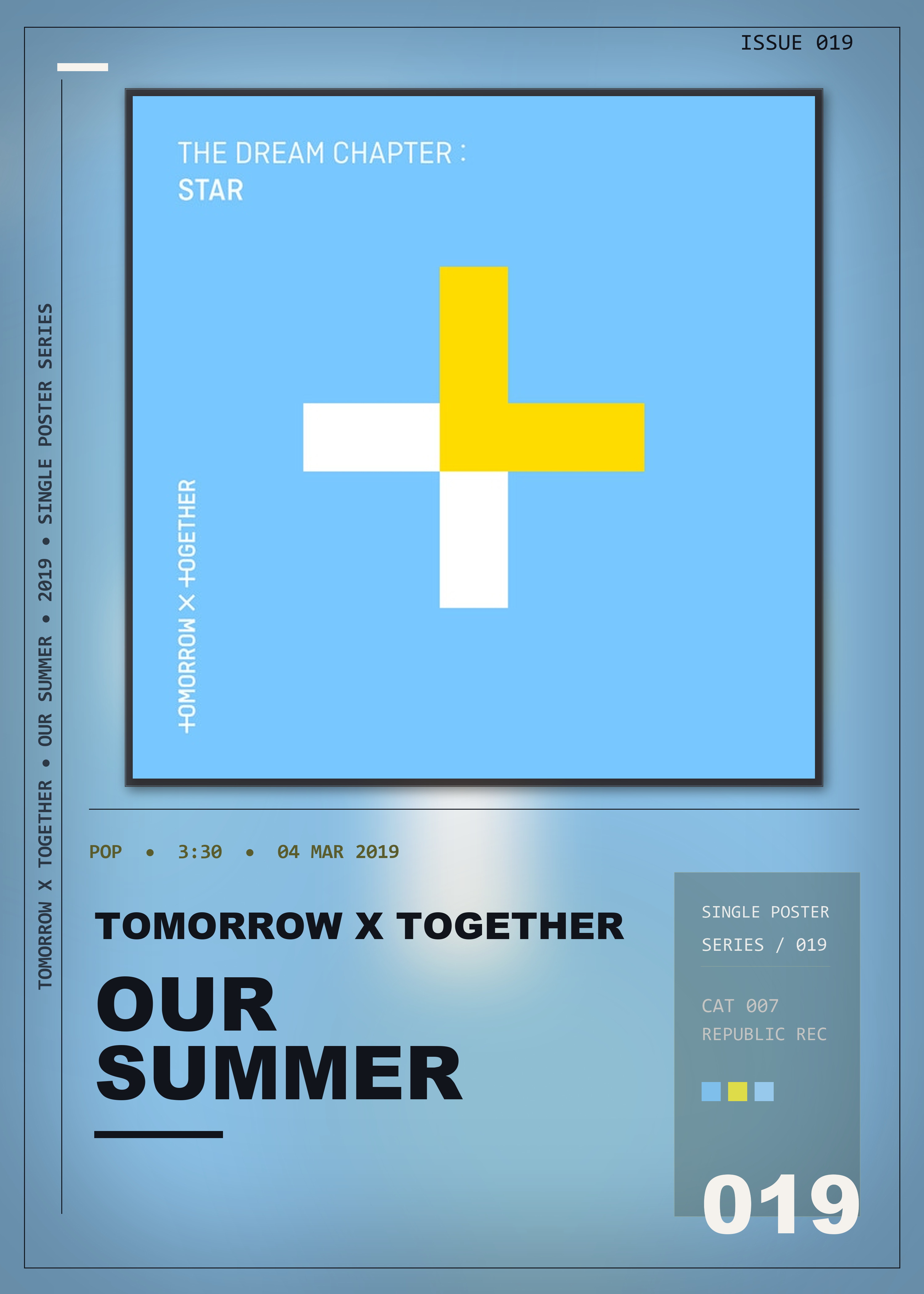 Music poster: TOMORROW X TOGETHER - Our Summer
