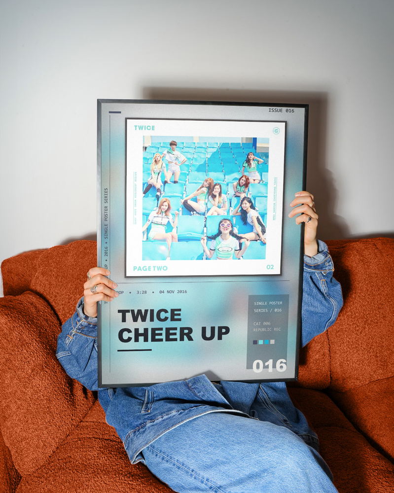 Music poster: TWICE - CHEER UP