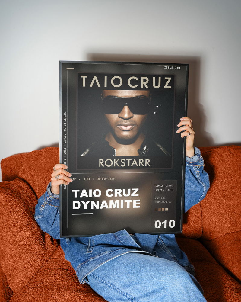 Music poster: Taio Cruz - Dynamite