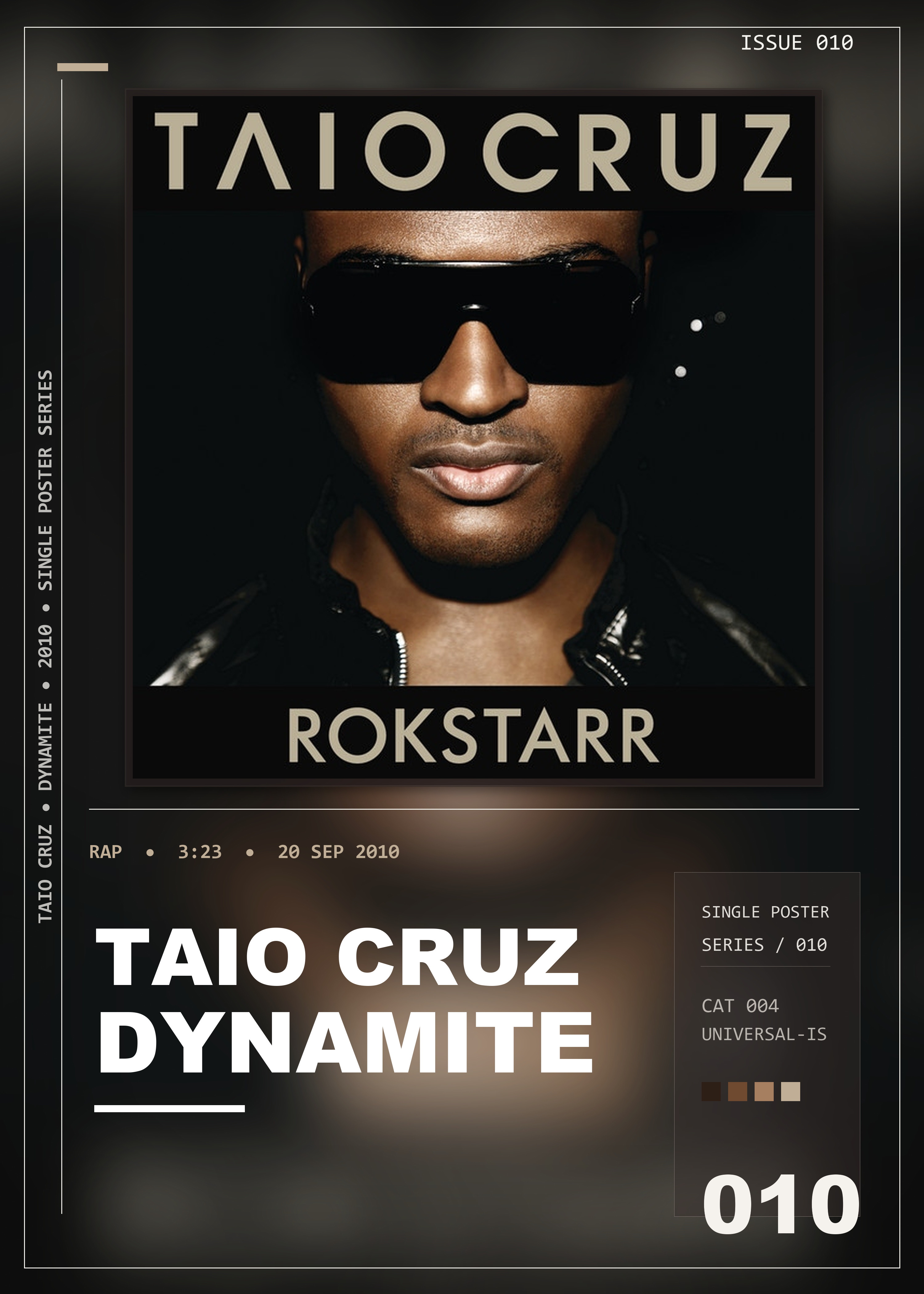 Music poster: Taio Cruz - Dynamite