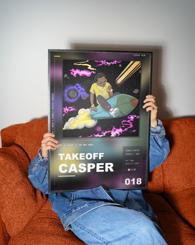 Music poster: Takeoff - Casper