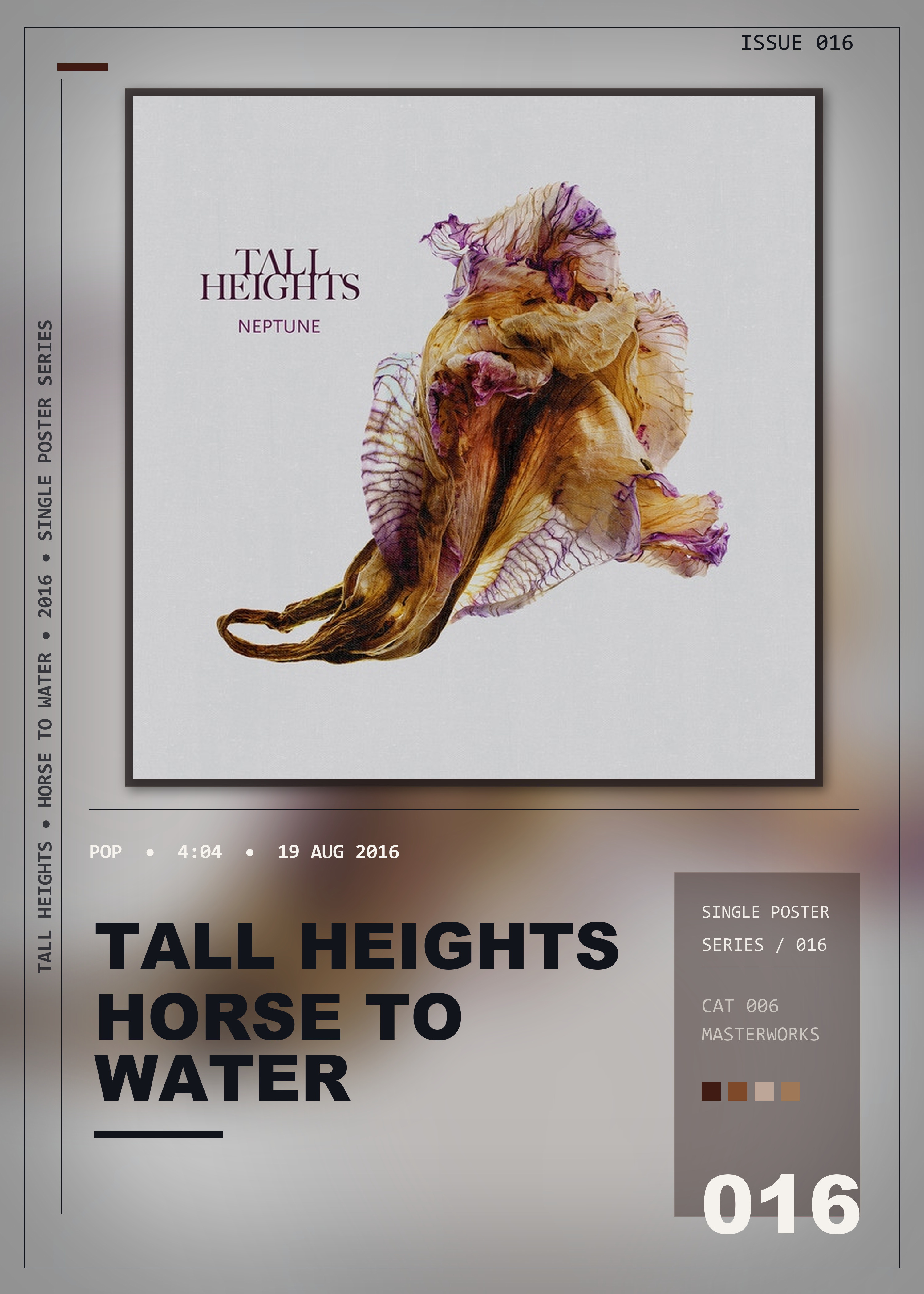 Music poster: Tall Heights - Horse to Water