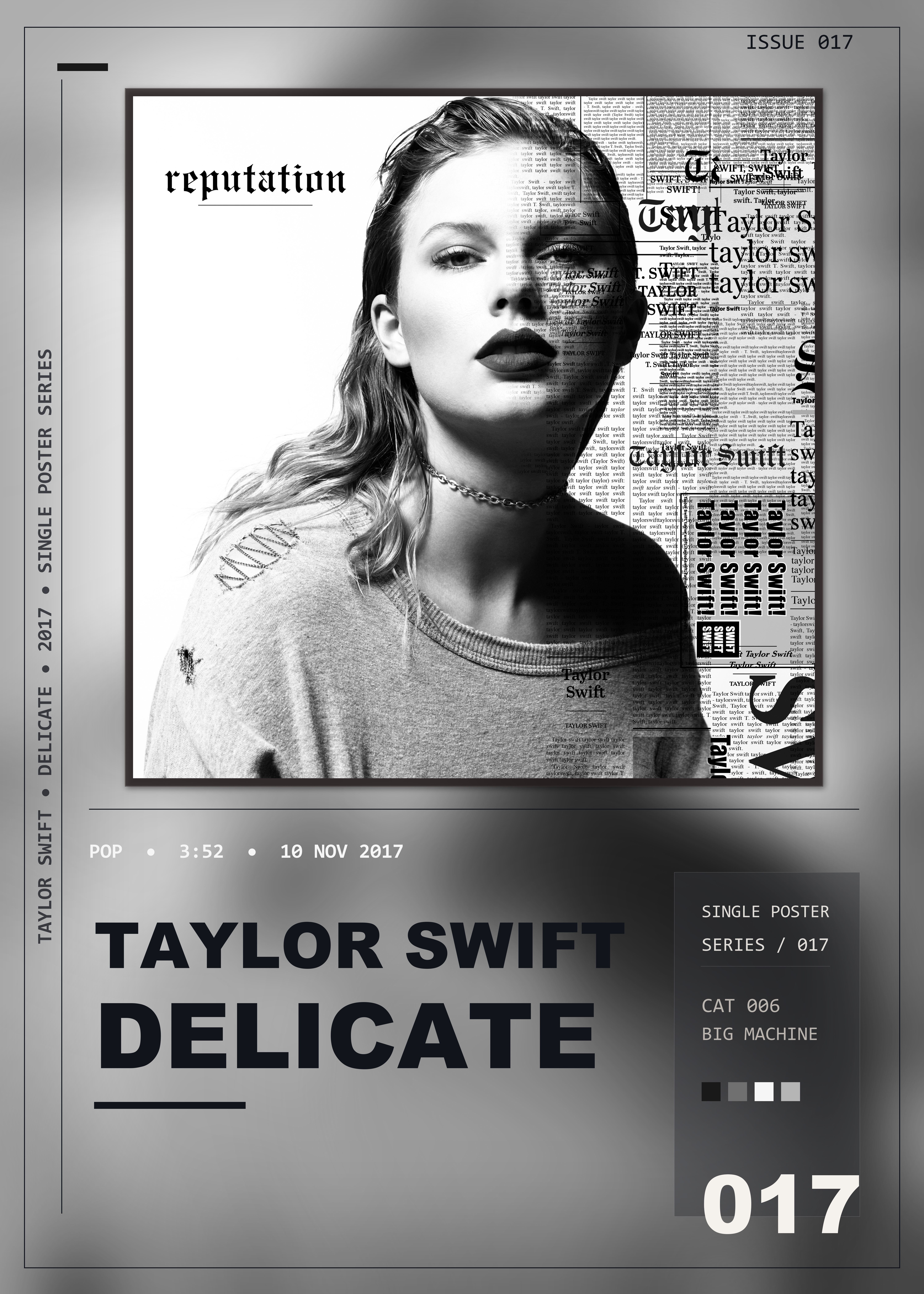 Music poster: Taylor Swift - Delicate