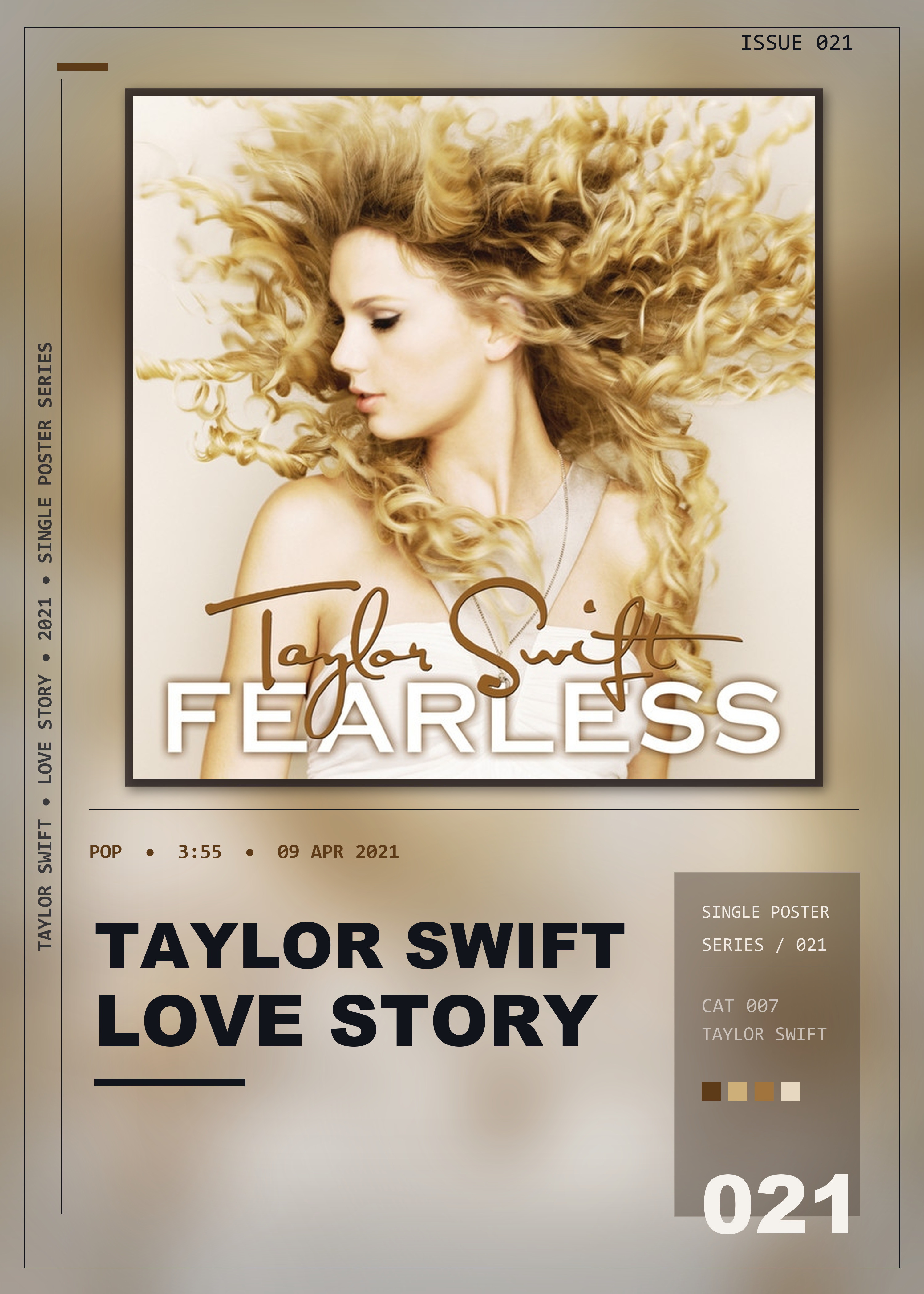 Music poster: Taylor Swift - Love Story