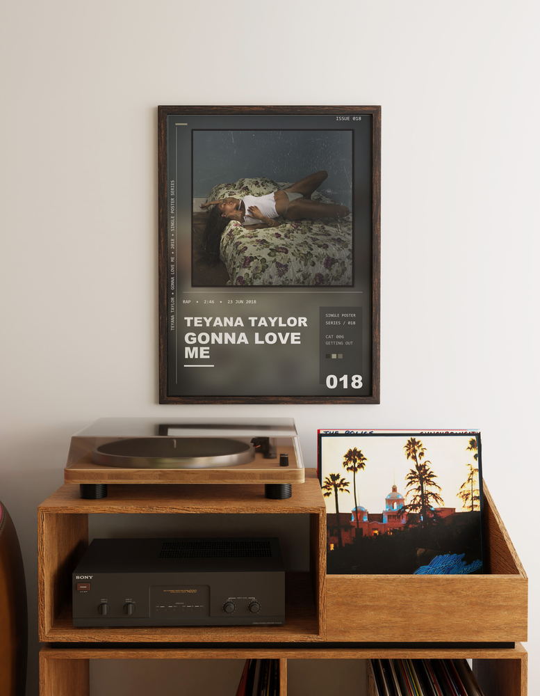 Music poster: Teyana Taylor - Gonna Love Me
