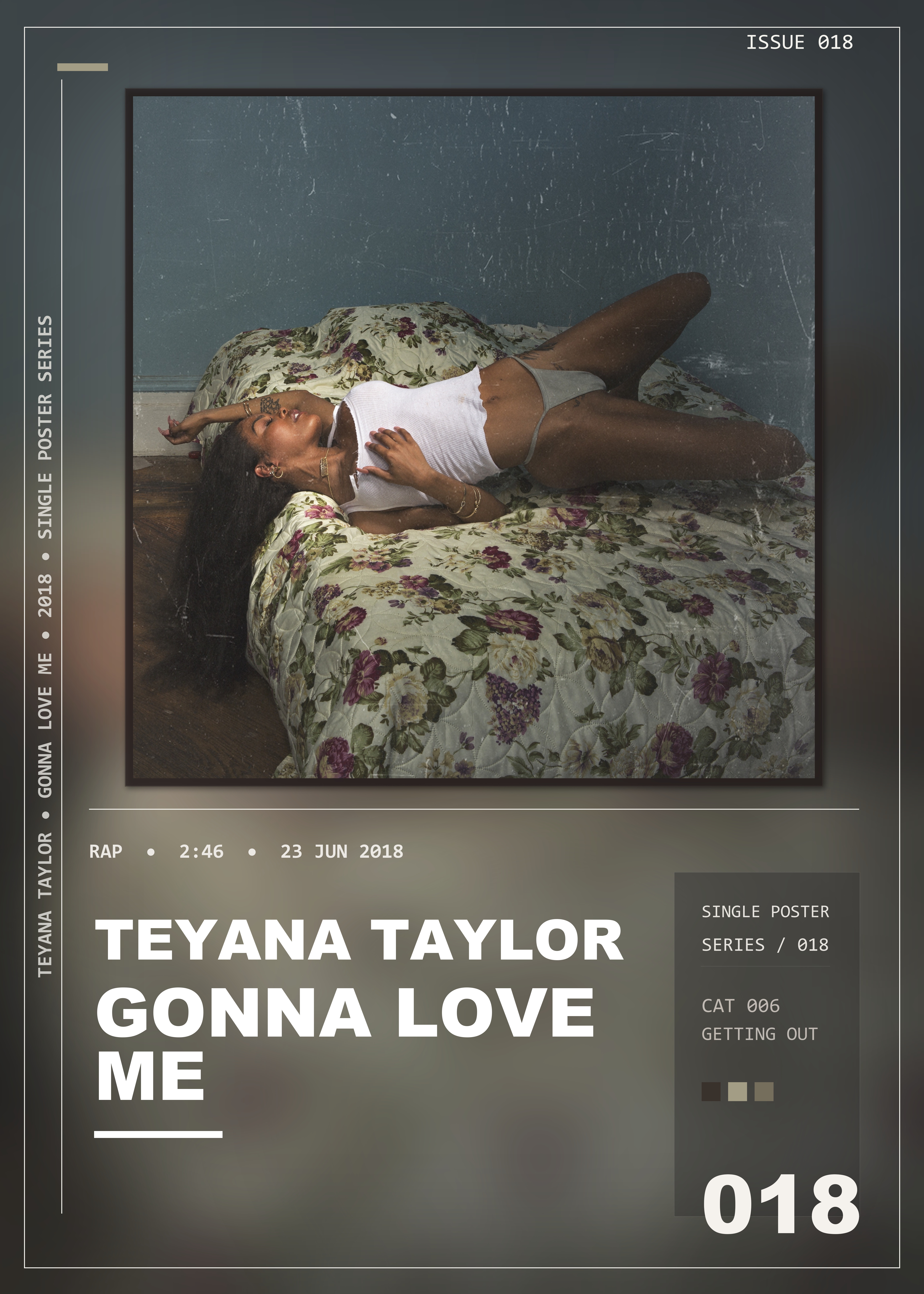 Music poster: Teyana Taylor - Gonna Love Me