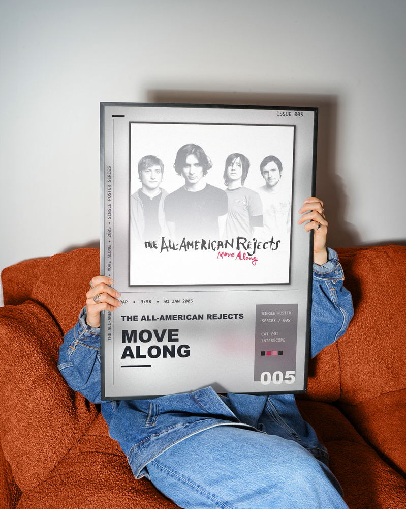 Music poster: The All-American Rejects - Move Along