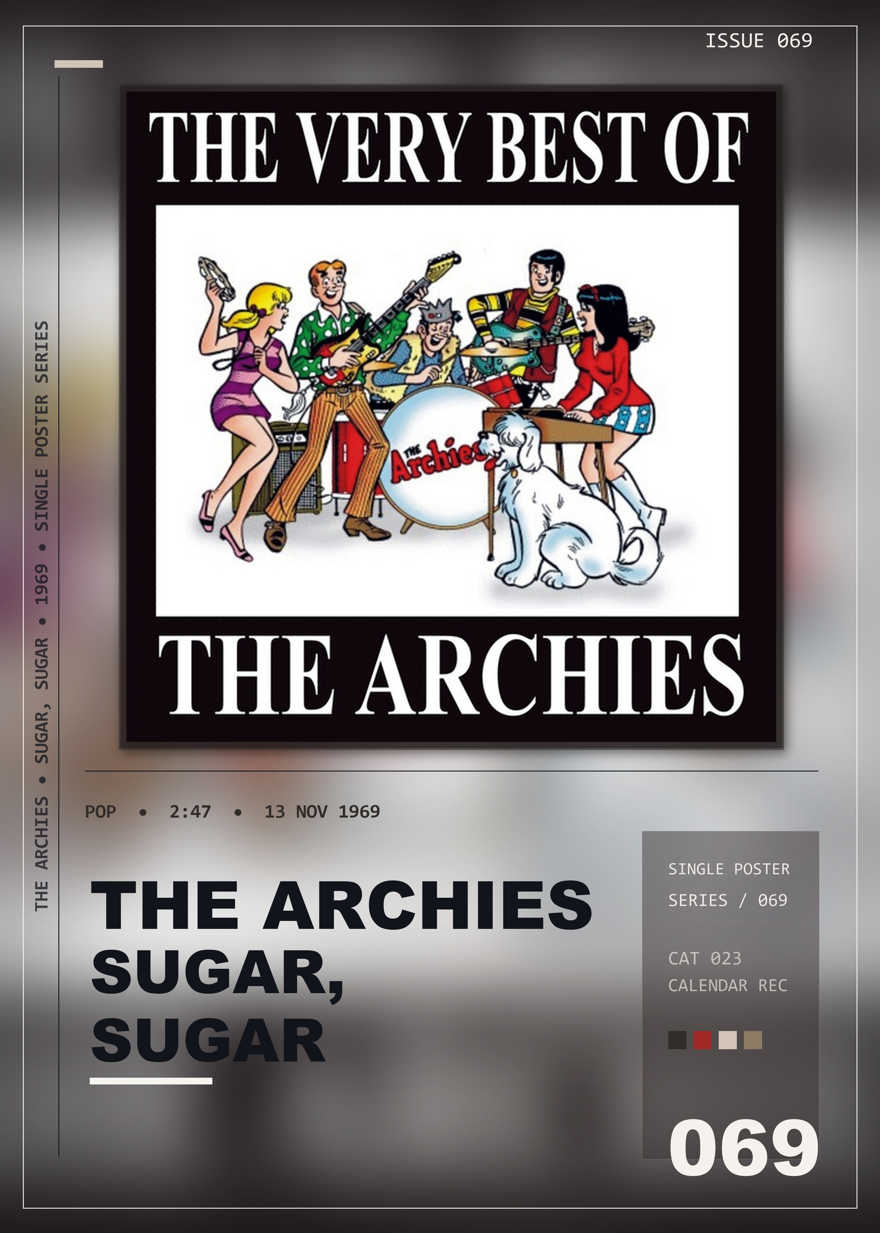 Music poster: The Archies - Sugar Sugar