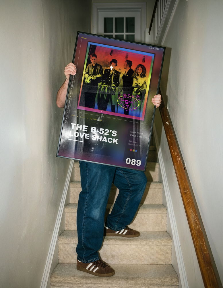 Music poster: The B-52s - Love Shack