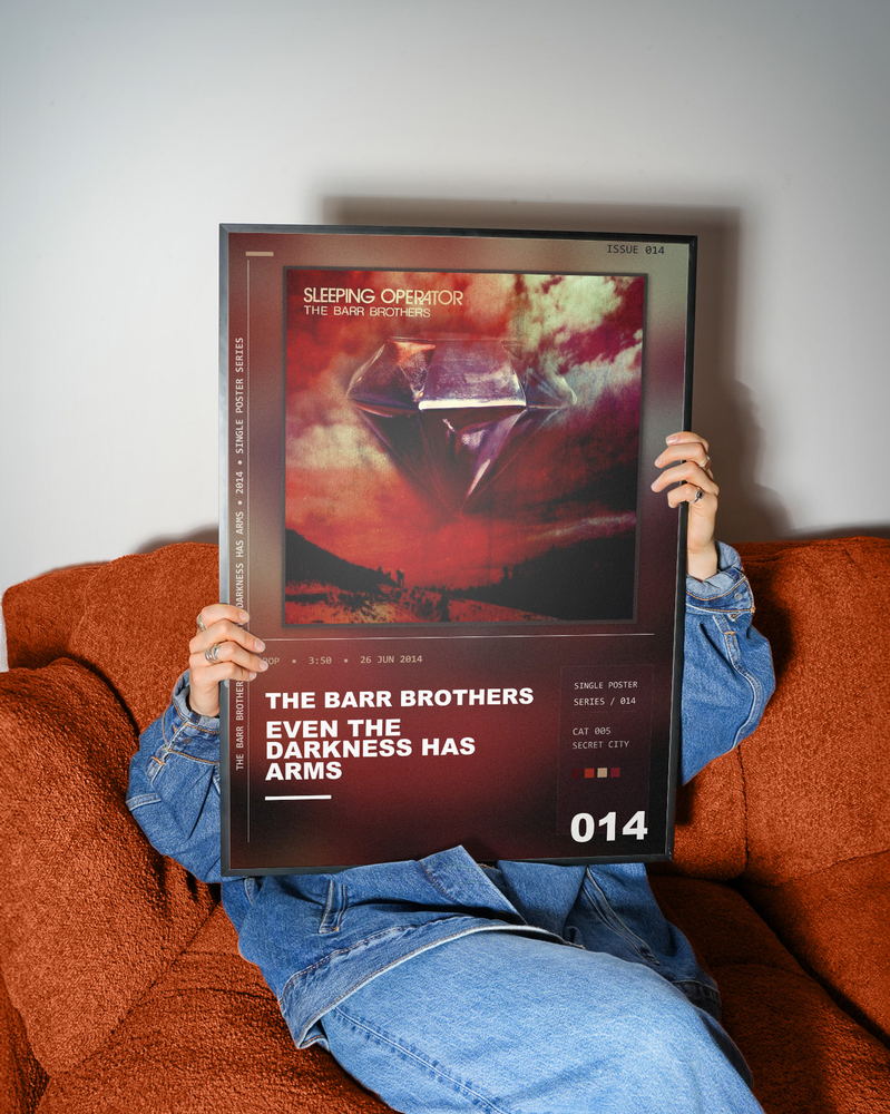 Music poster: The Barr Brothers - Even the Darkness Has Arms