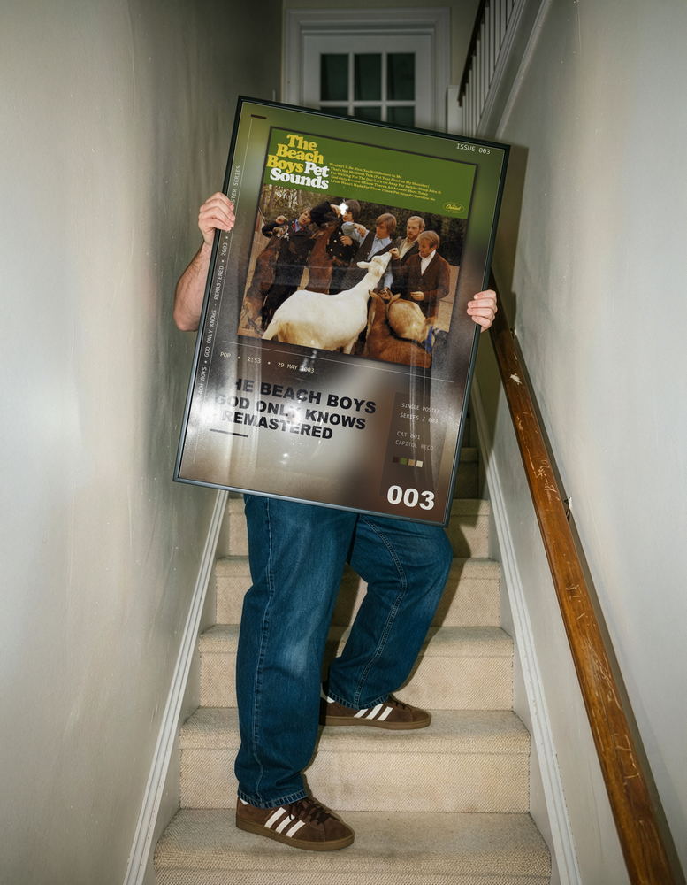 Music poster: The Beach Boys - God Only Knows - Remastered