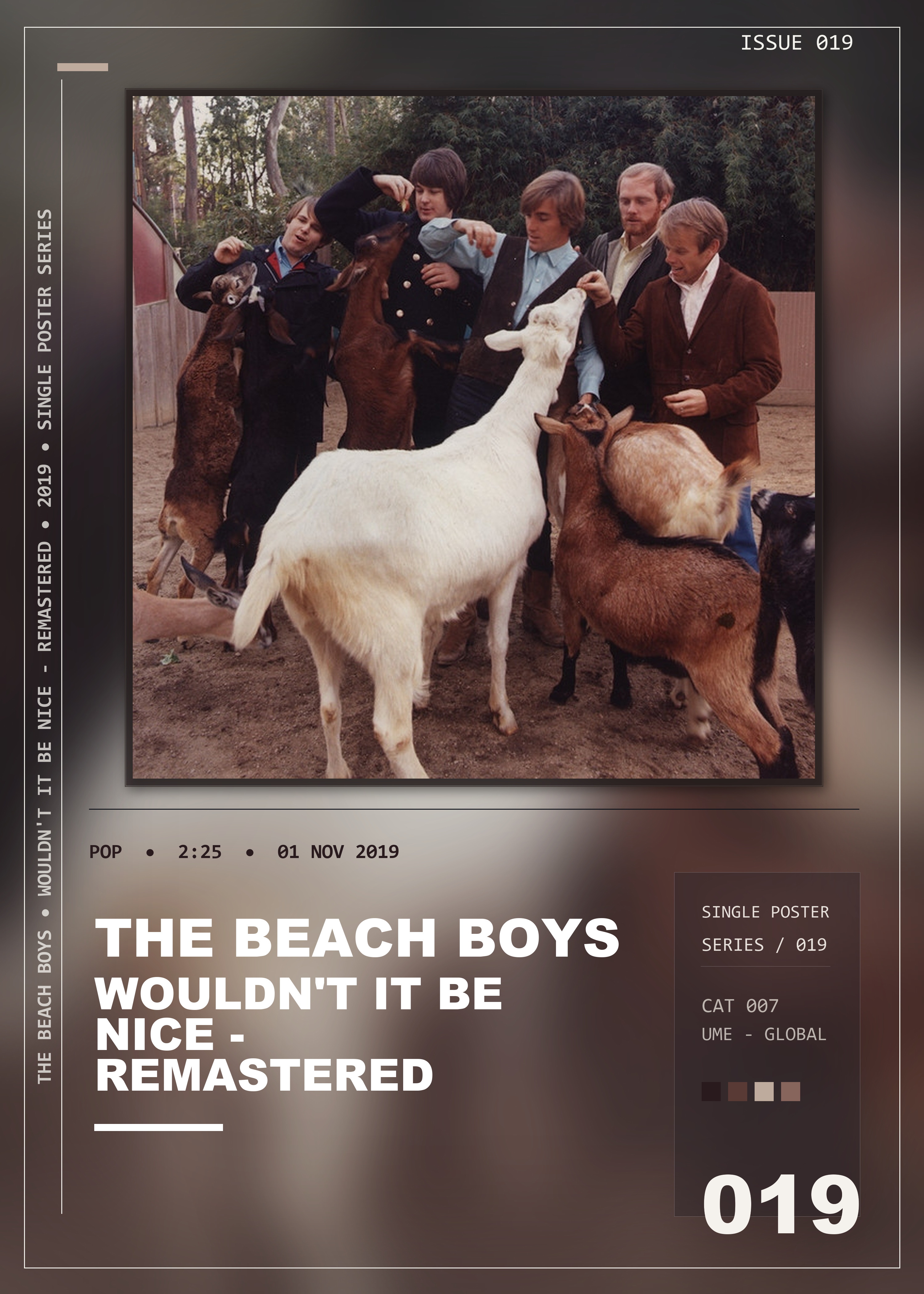 Music poster: The Beach Boys - Wouldnt It Be Nice - Remastered