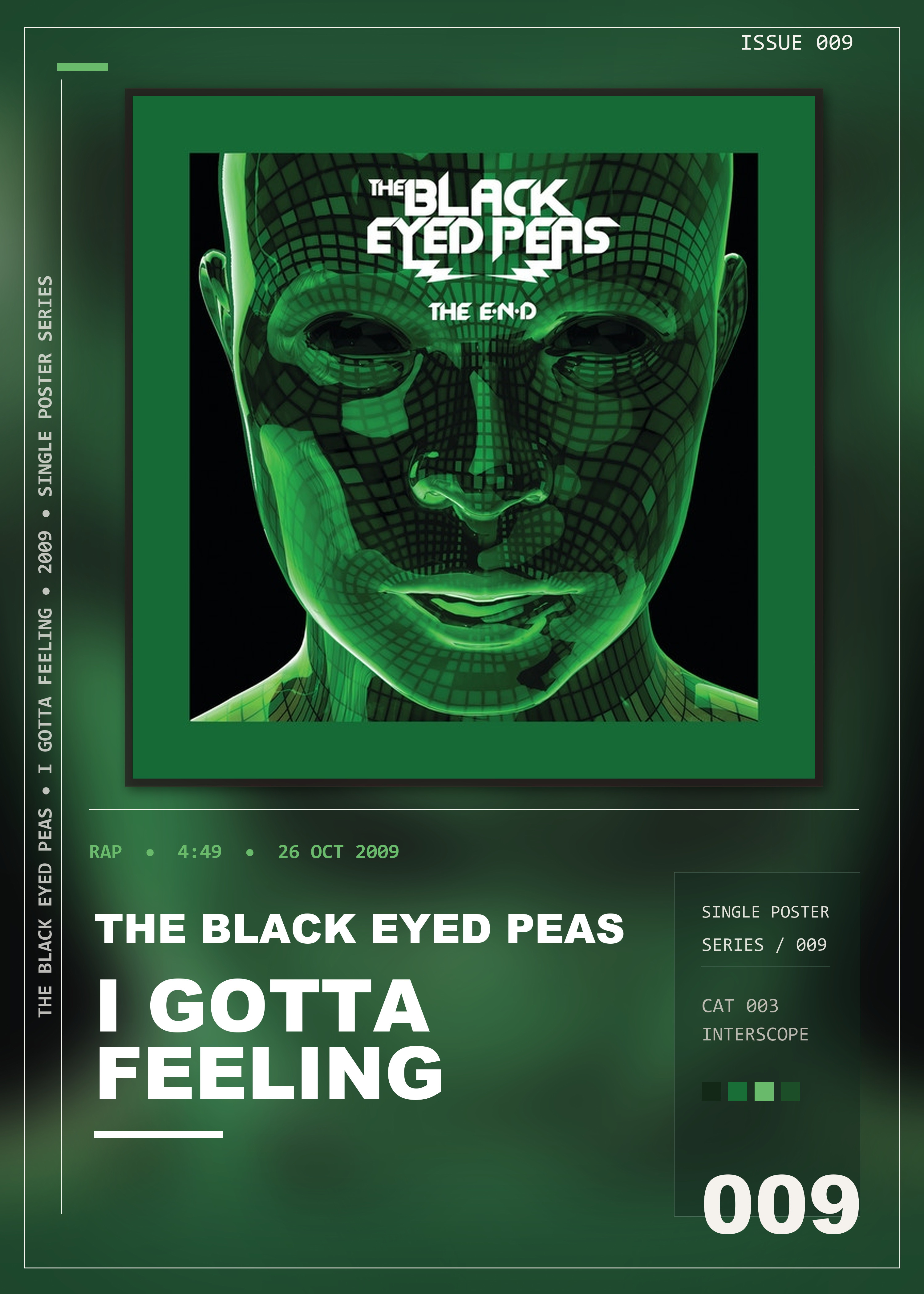 Music poster: The Black Eyed Peas - I Gotta Feeling