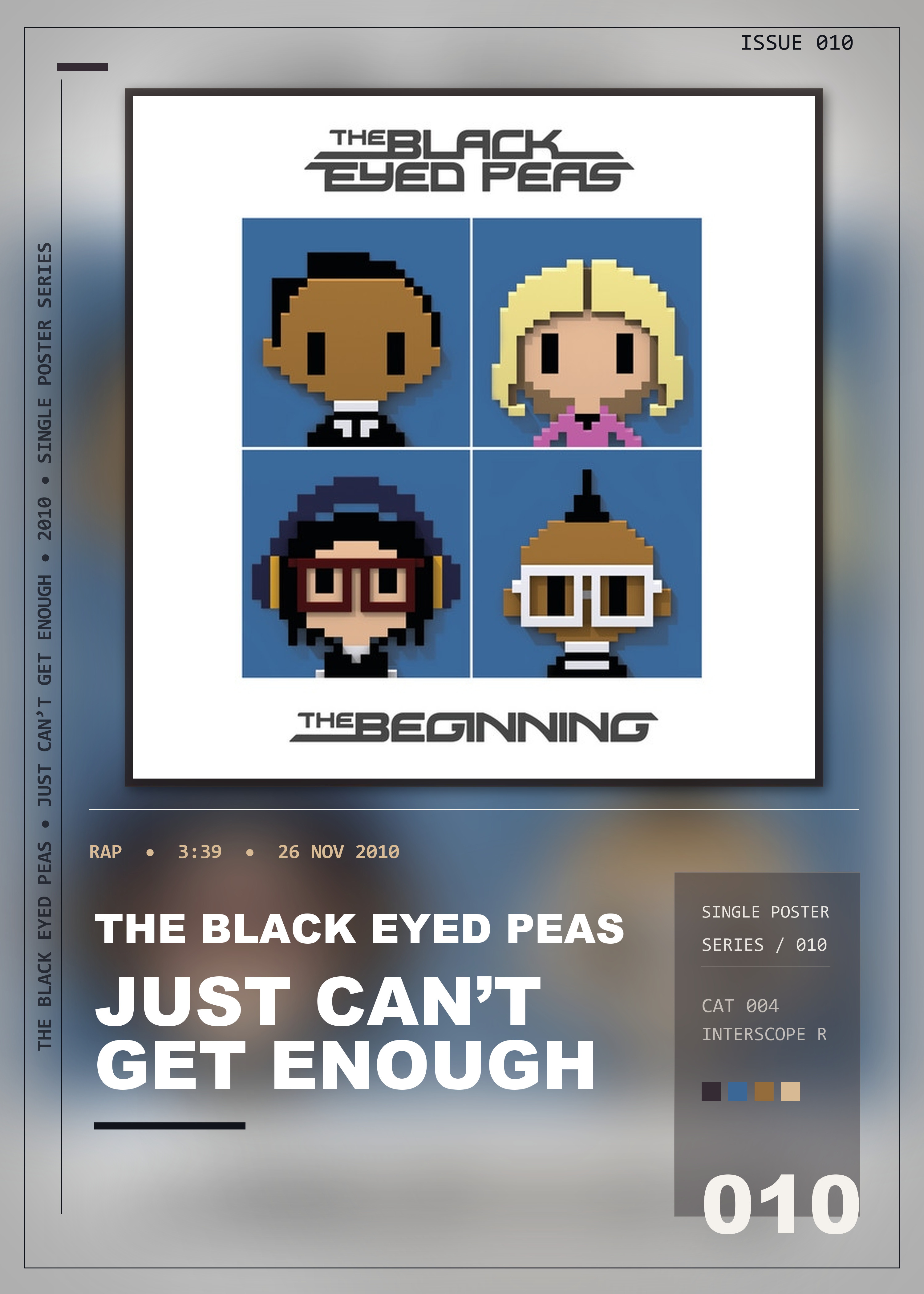 Music poster: The Black Eyed Peas - Just Cant Get Enough