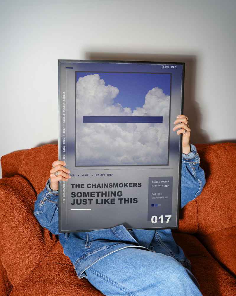 Music poster: The Chainsmokers - Something Just Like This