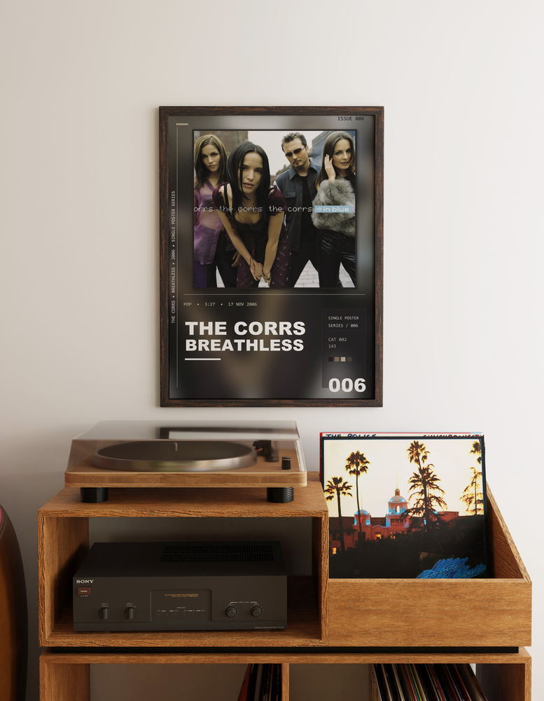 Music poster: The Corrs - Breathless