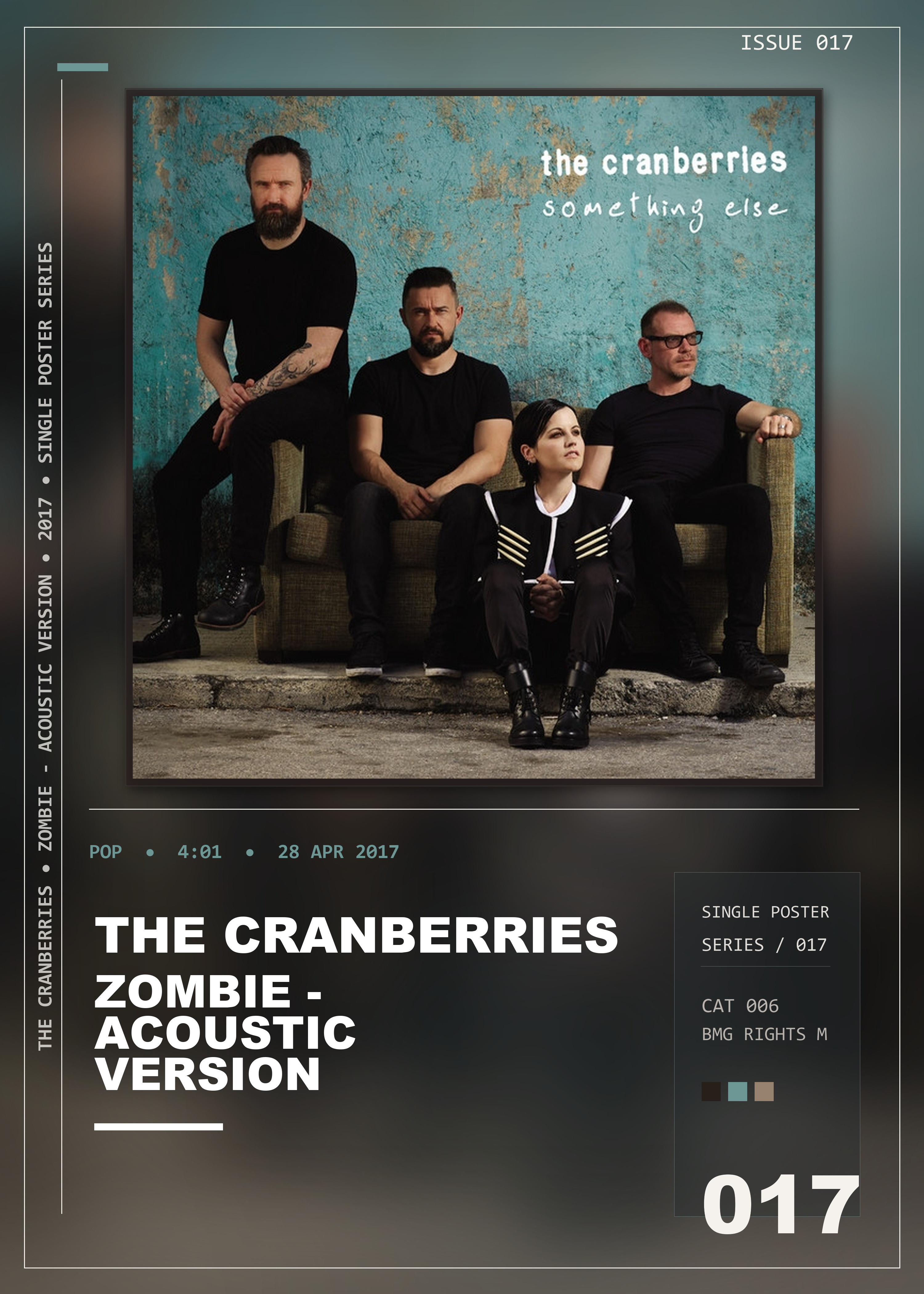 Music poster: The Cranberries - Zombie - Acoustic Version
