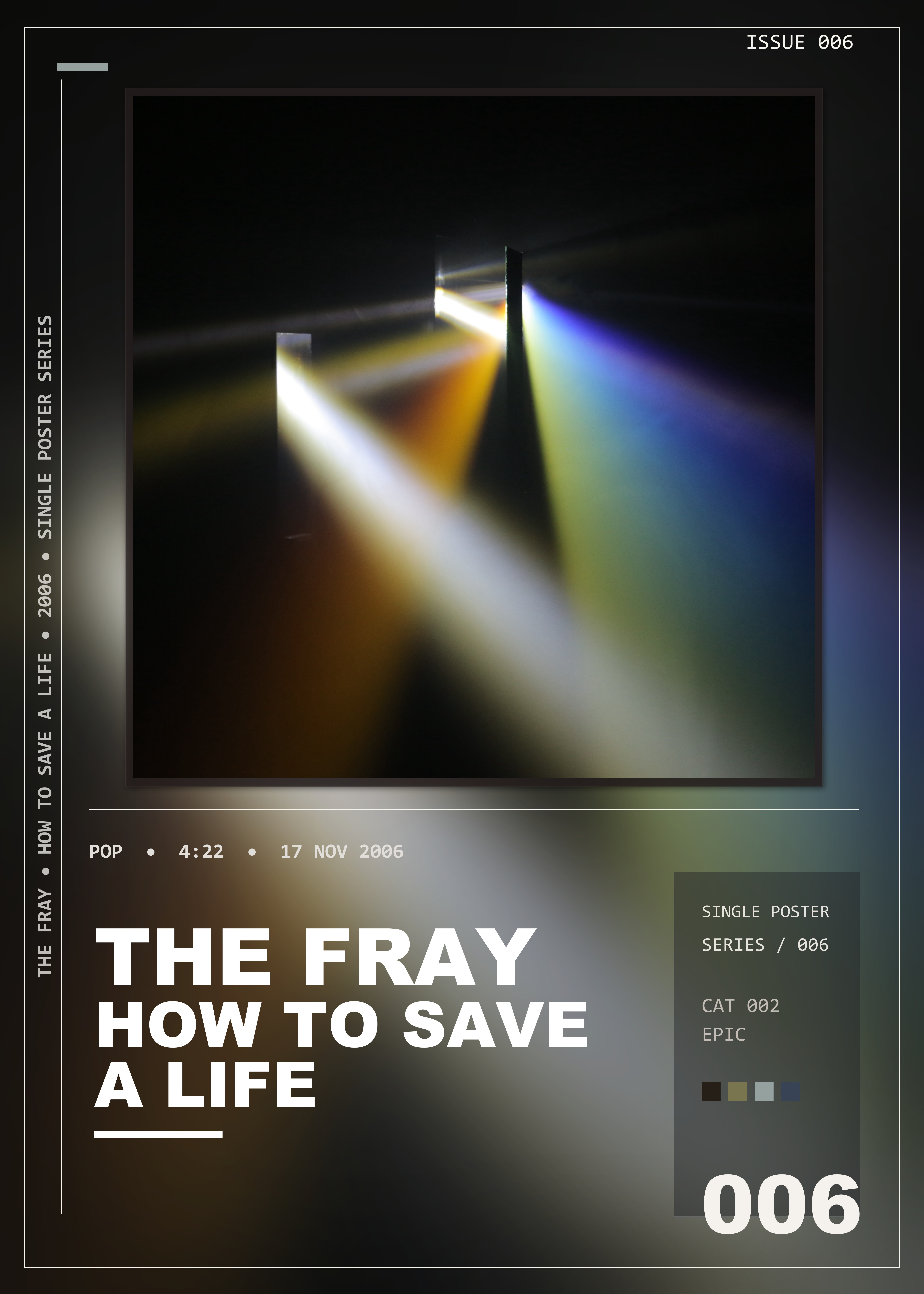 Music poster: The Fray - How to Save a Life