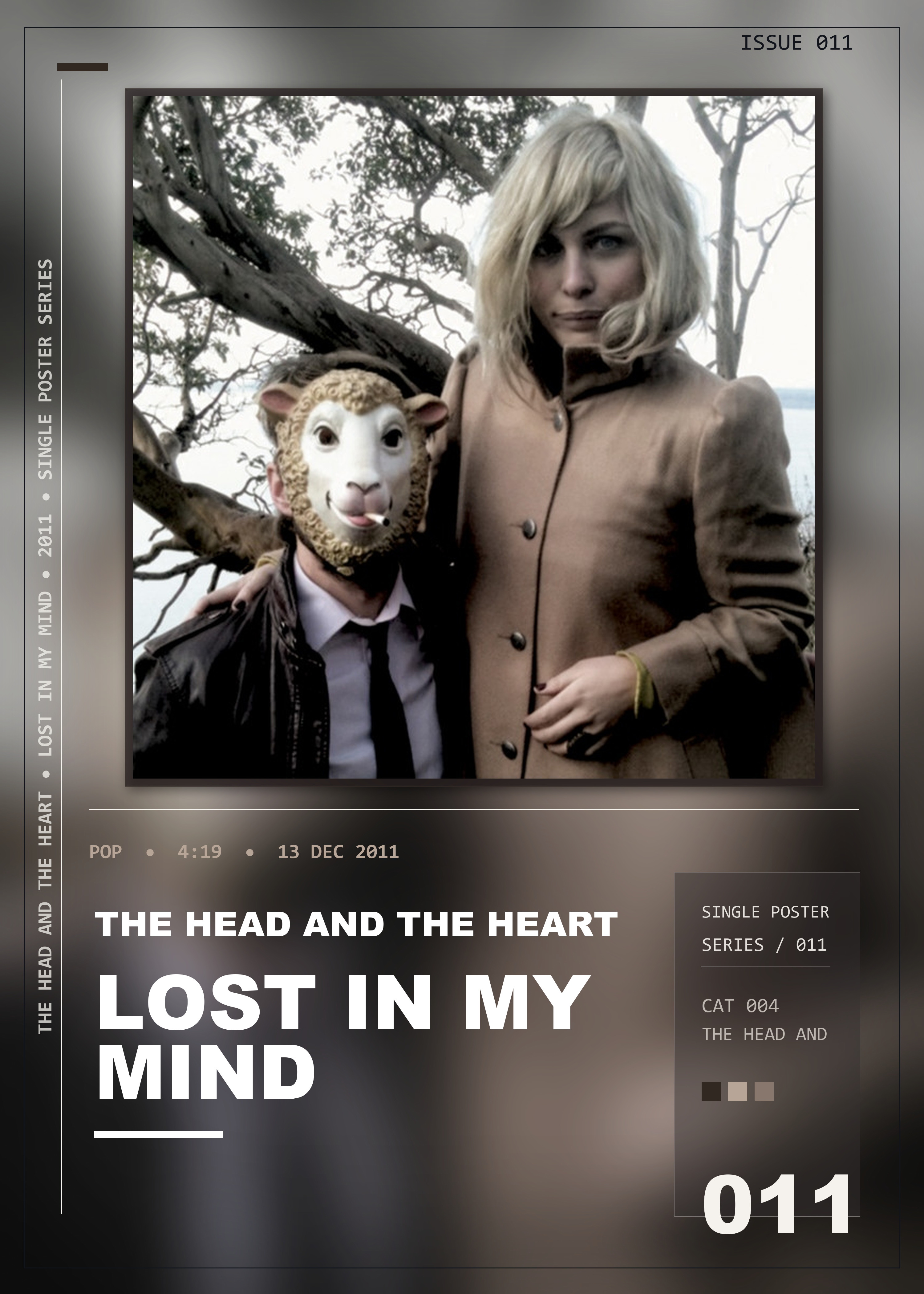 Music poster: The Head and the Heart - Lost in My Mind