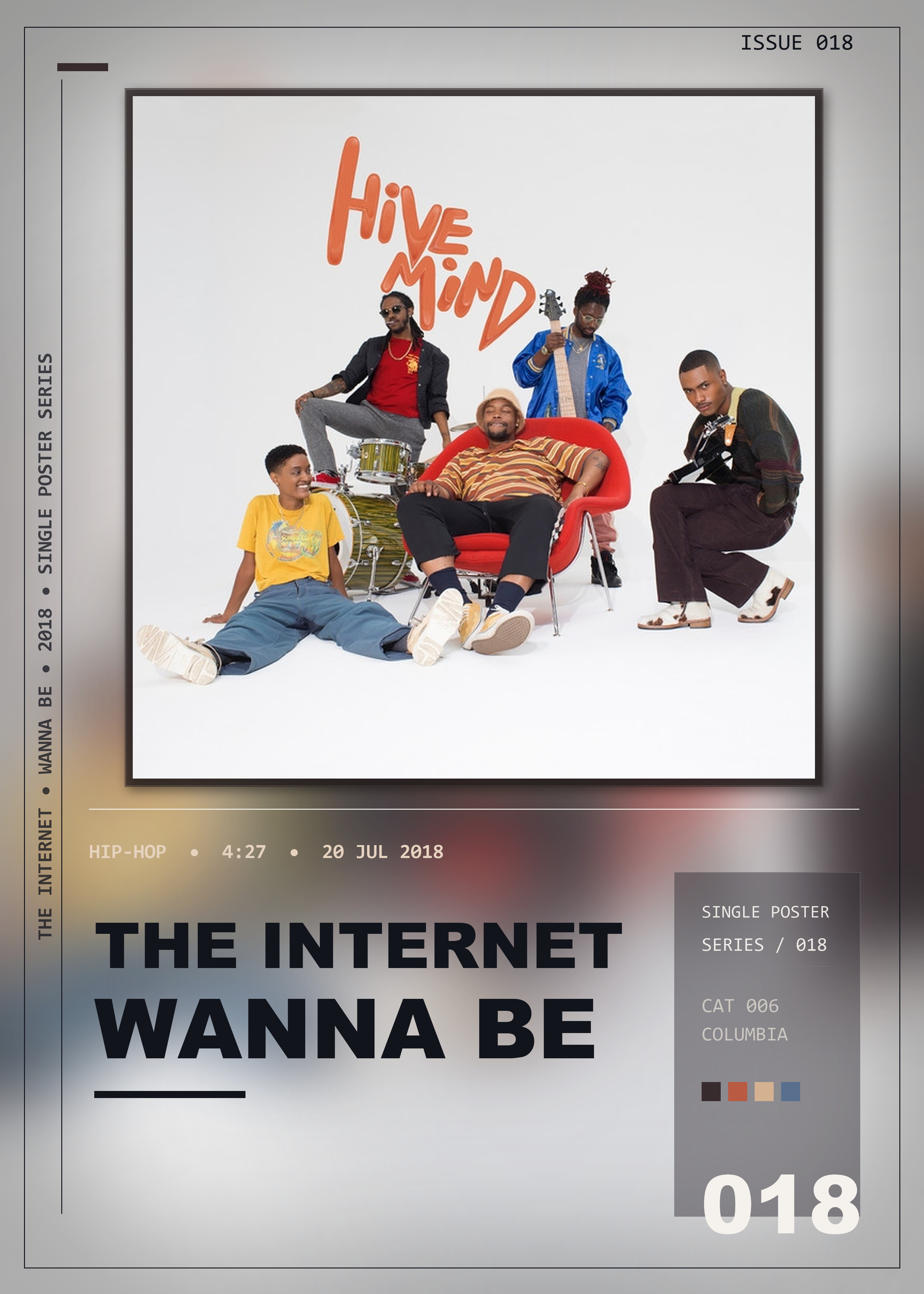 Music poster: The Internet - Wanna Be
