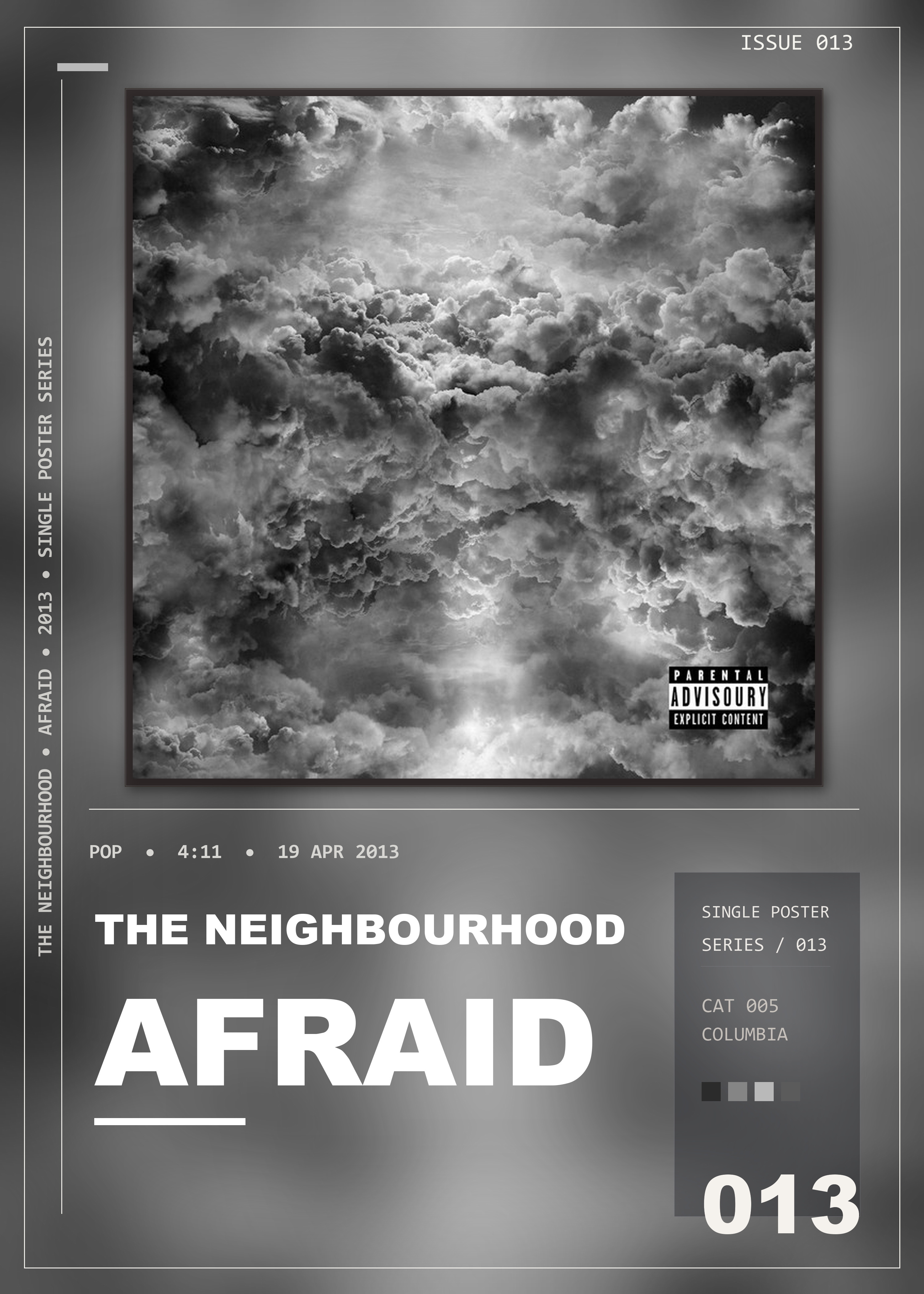 Music poster: The Neighbourhood - Afraid