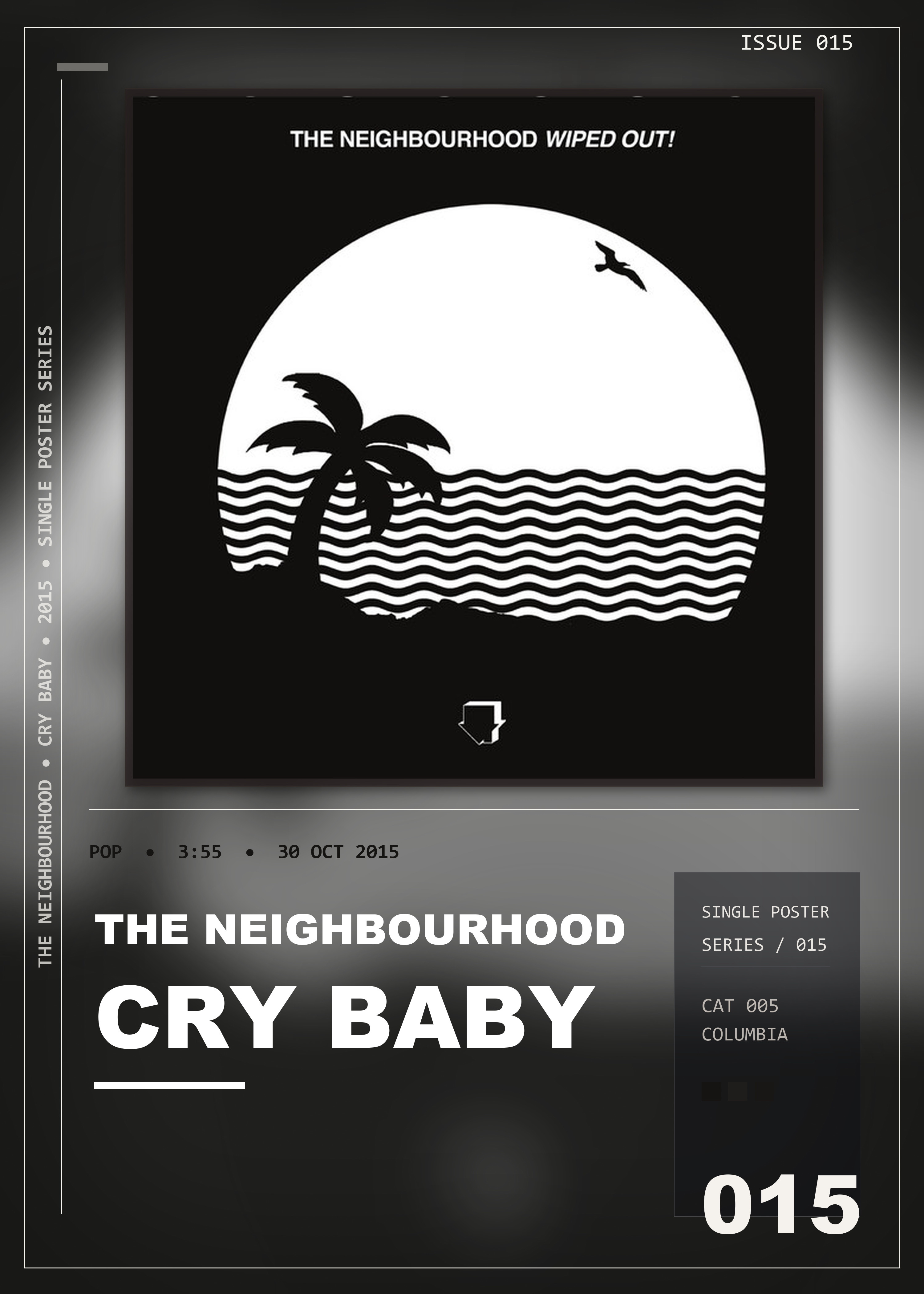 Music poster: The Neighbourhood - Cry Baby