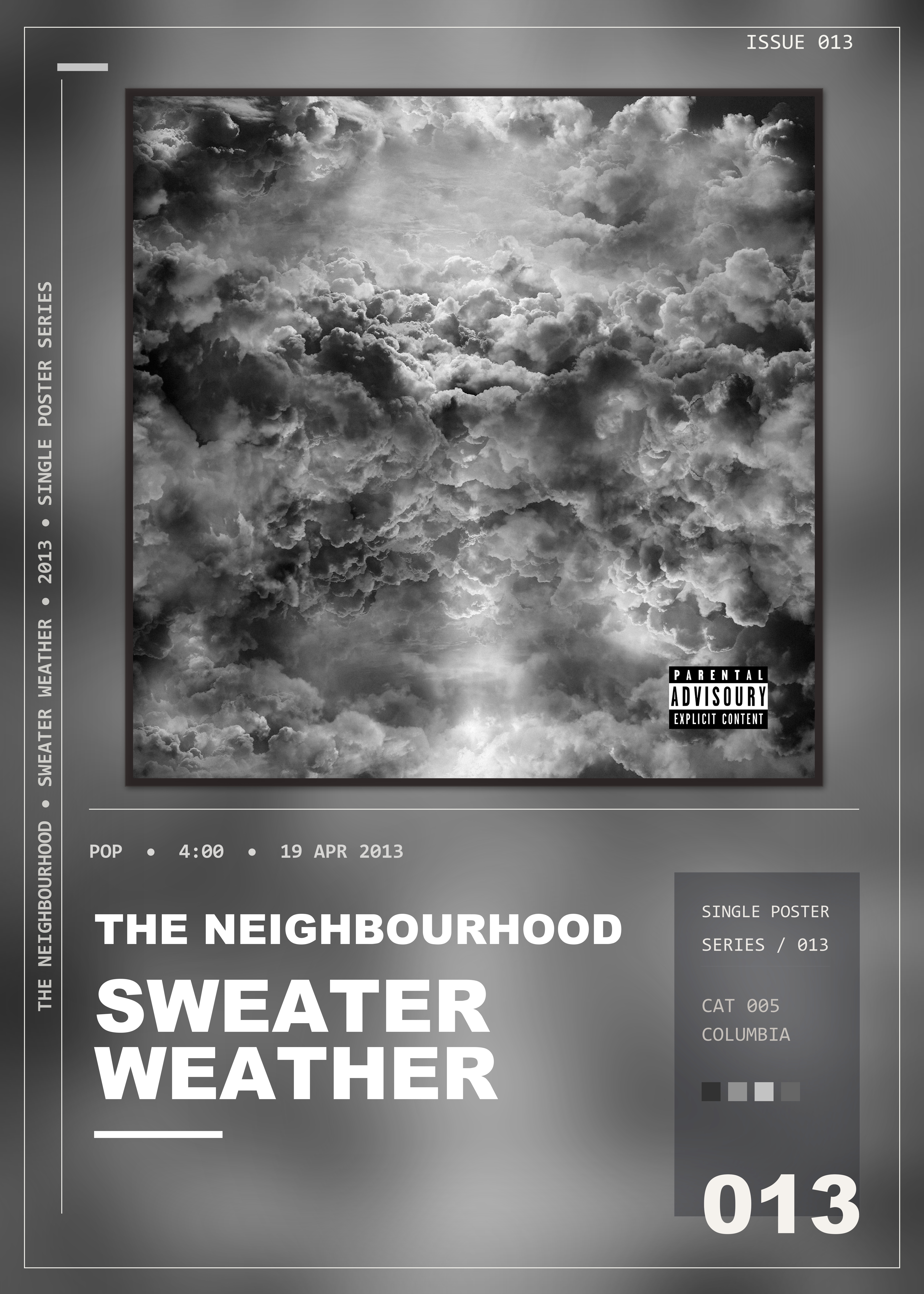 Music poster: The Neighbourhood - Sweater Weather