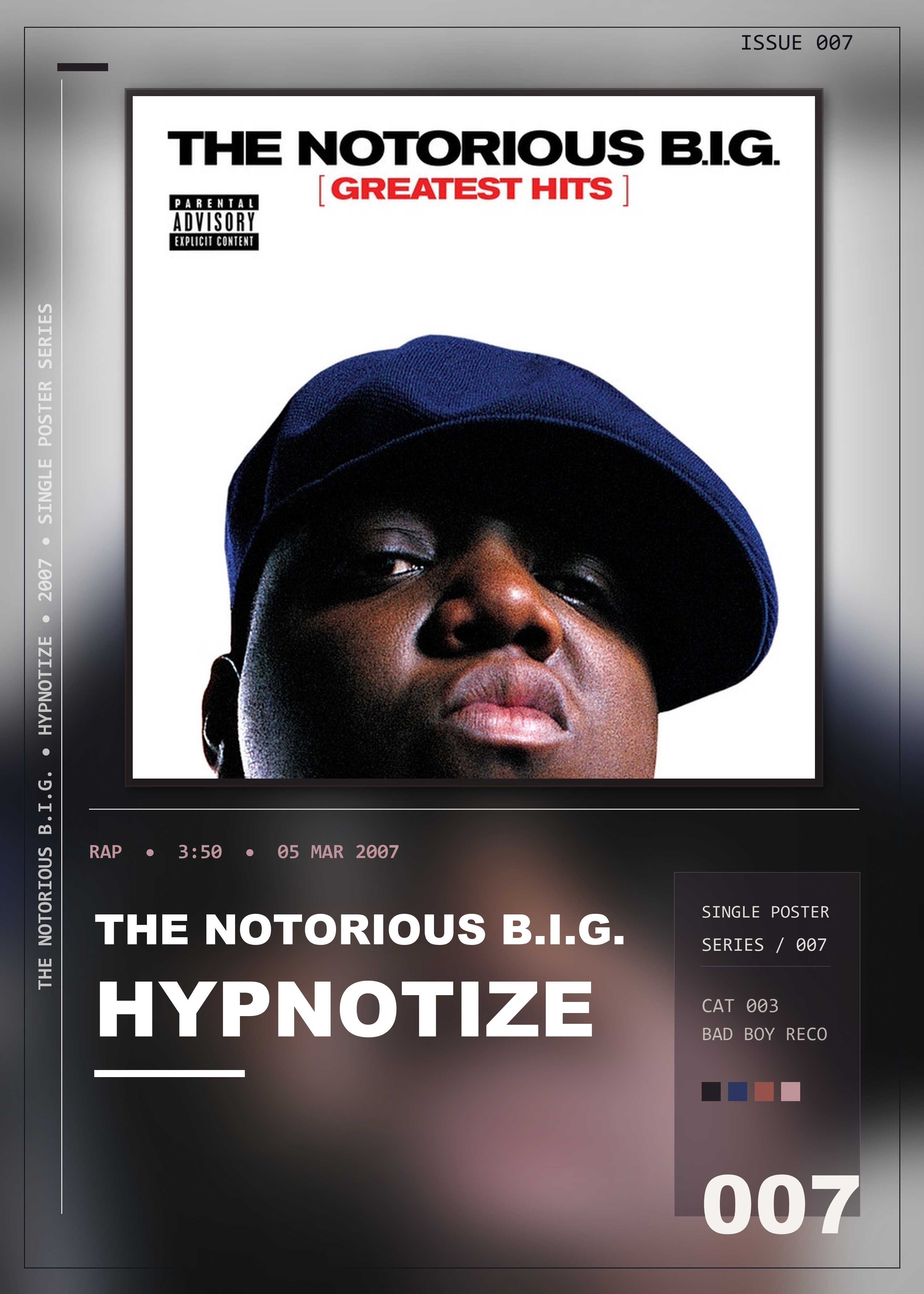 Music poster: The Notorious BIG - Hypnotize