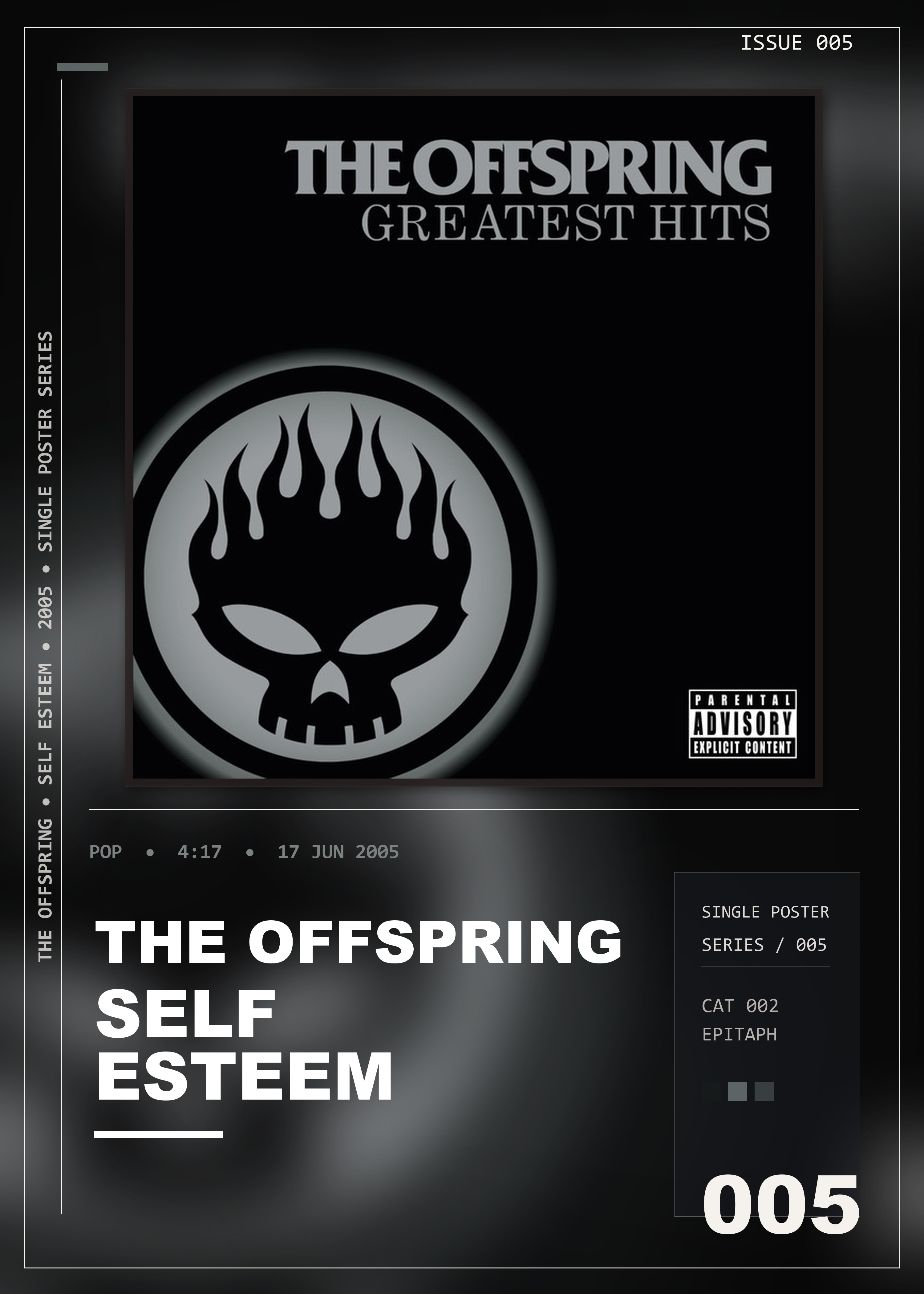 Music poster: The Offspring - Self Esteem