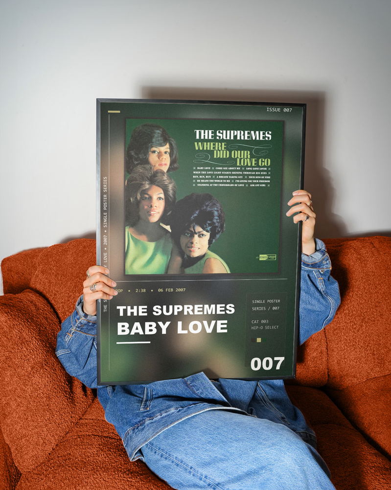 Music poster: The Supremes - Baby Love