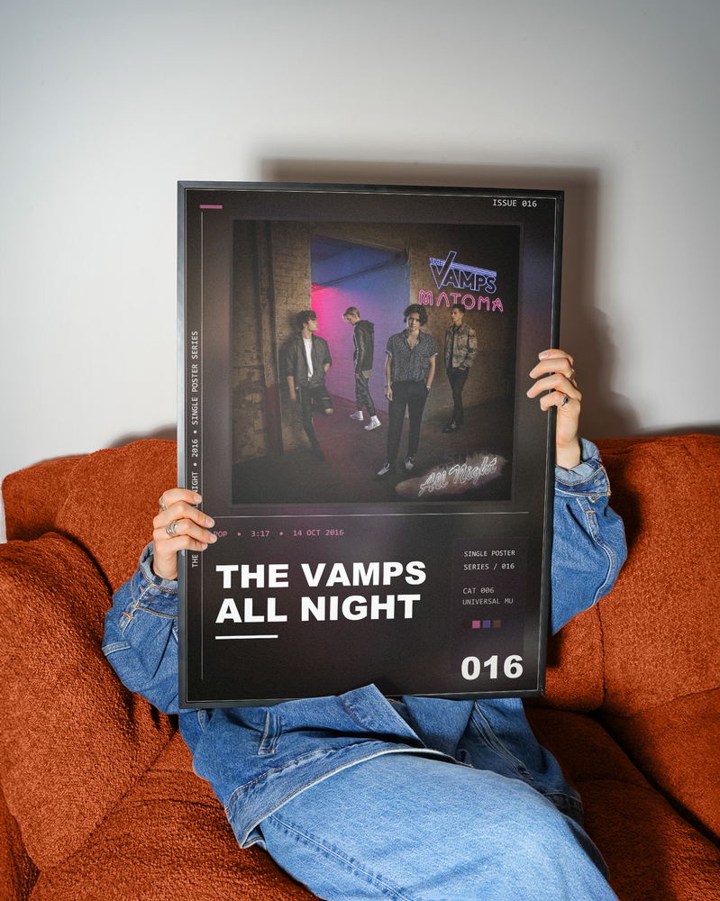 Music poster: The Vamps - All Night