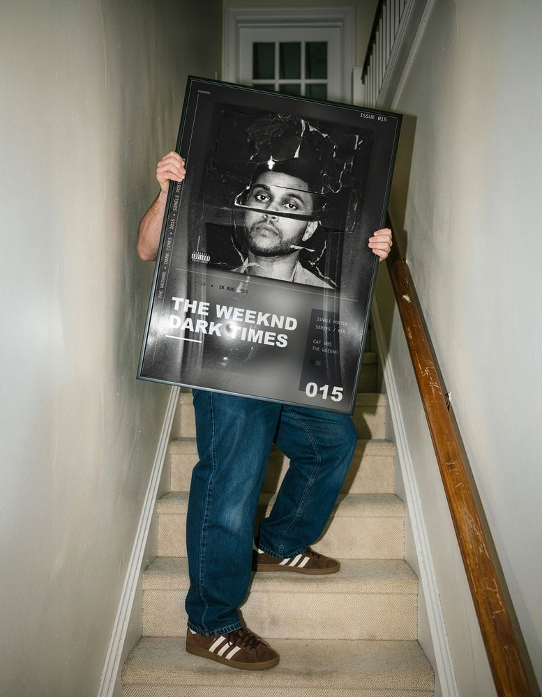 Music poster: The Weeknd - Dark Times