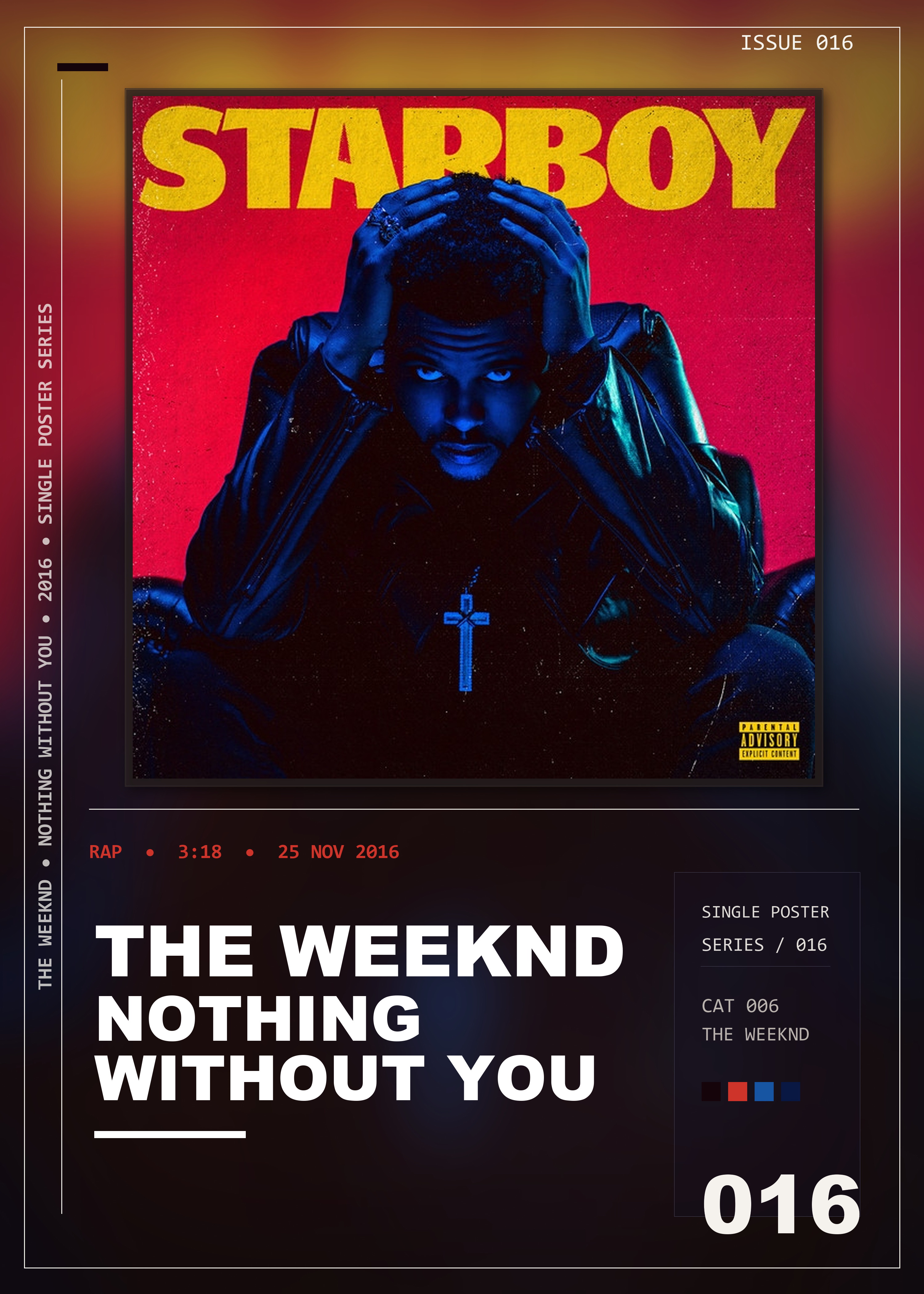 Music poster: The Weeknd - Nothing Without You
