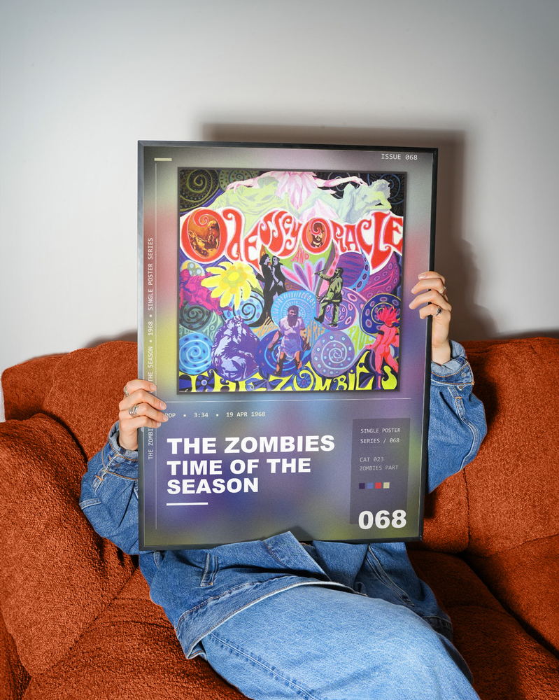Music poster: The Zombies - Time Of The Season Mono Version