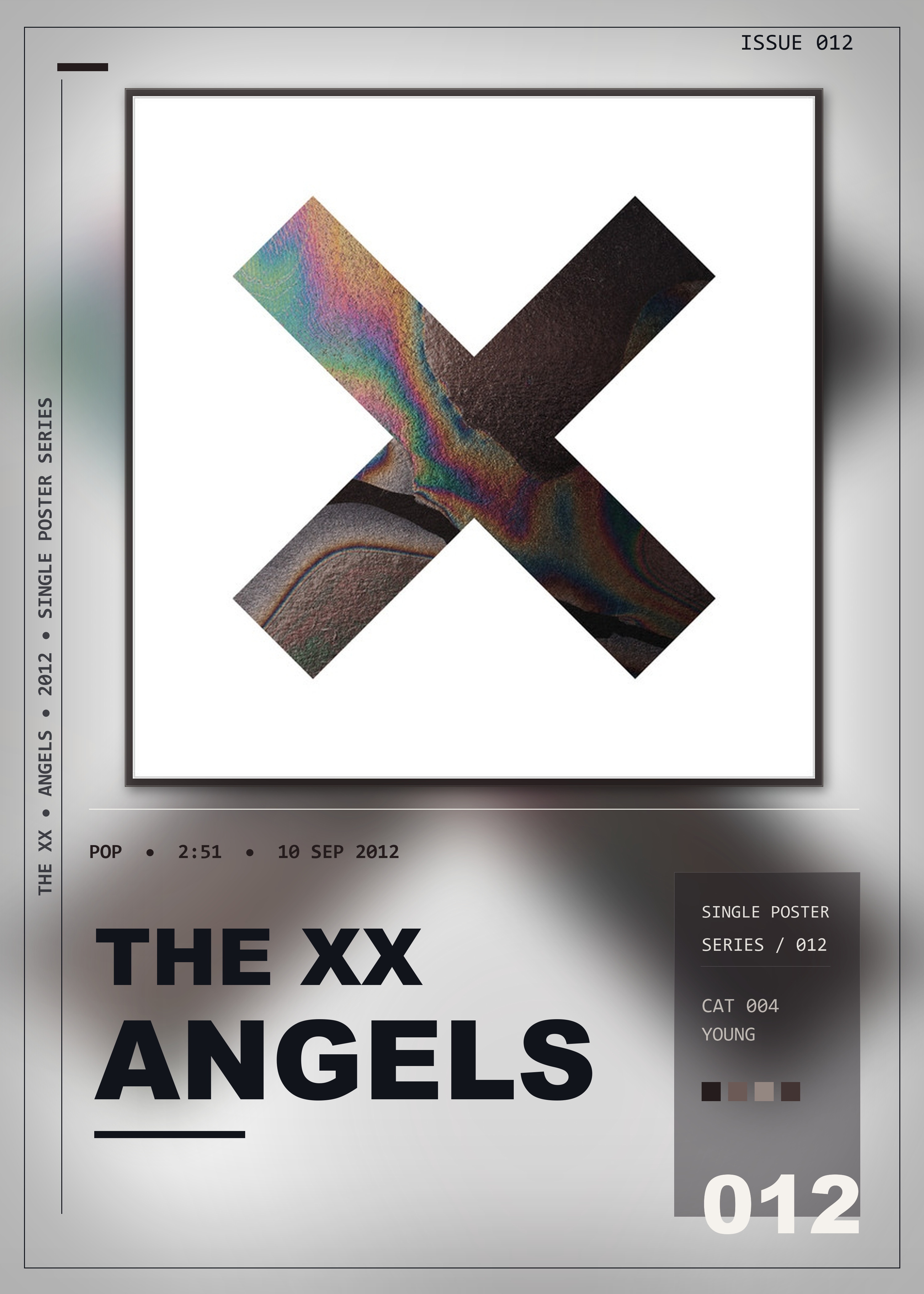 Music poster: The xx - Angels
