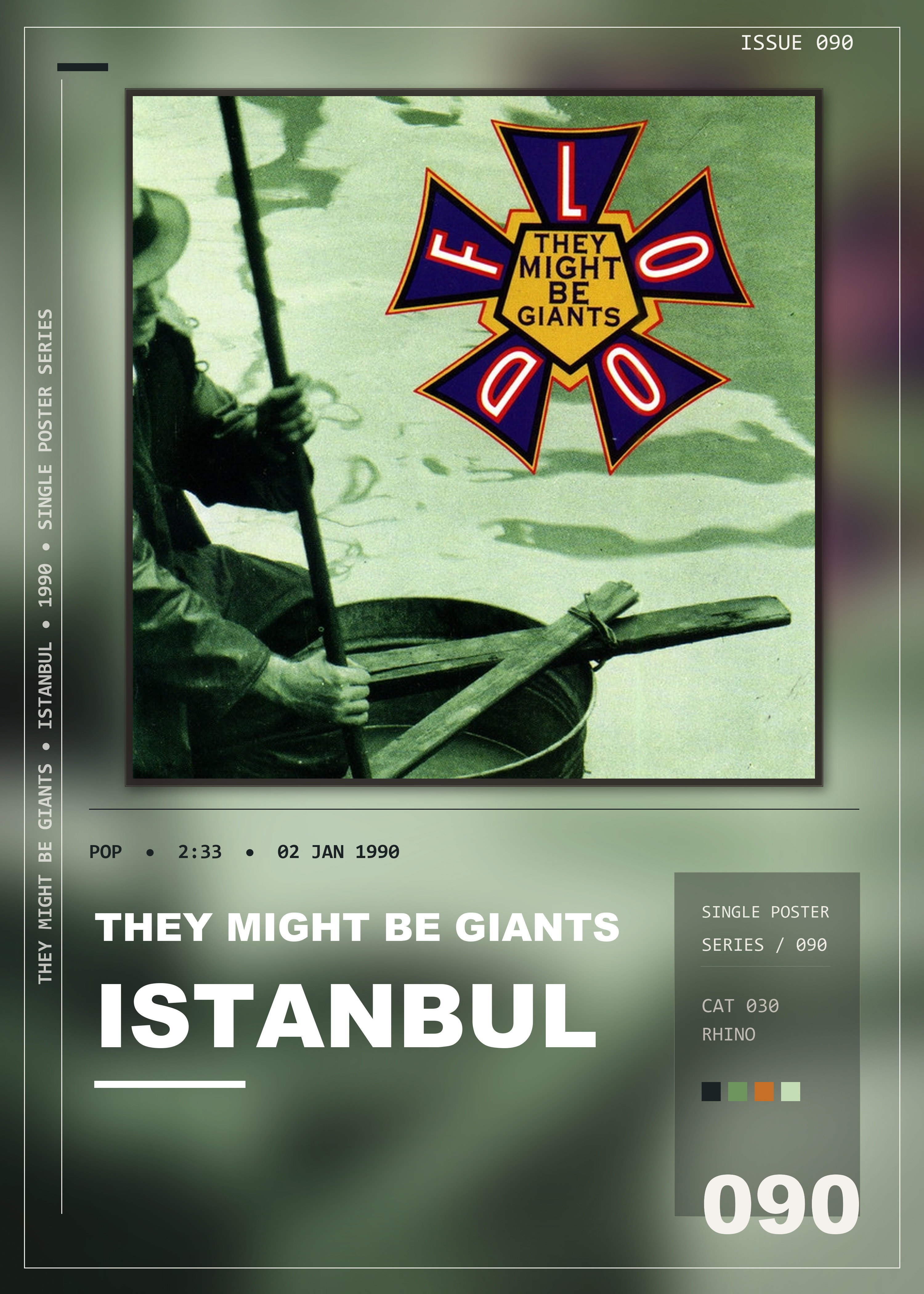 Music poster: They Might Be Giants - Istanbul