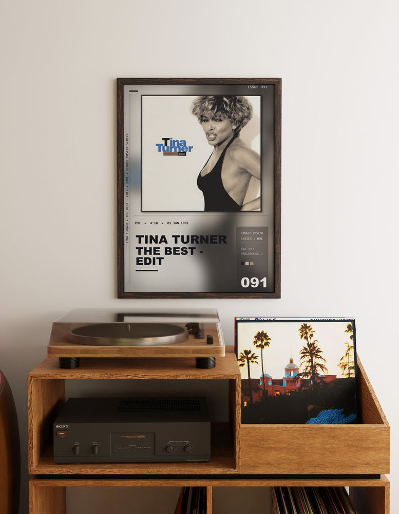 Music poster: Tina Turner - The Best - Edit