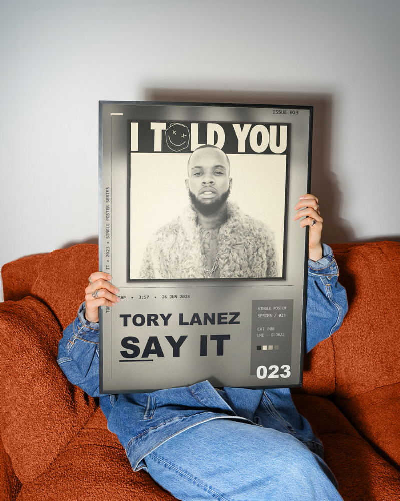 Music poster: Tory Lanez - Say It