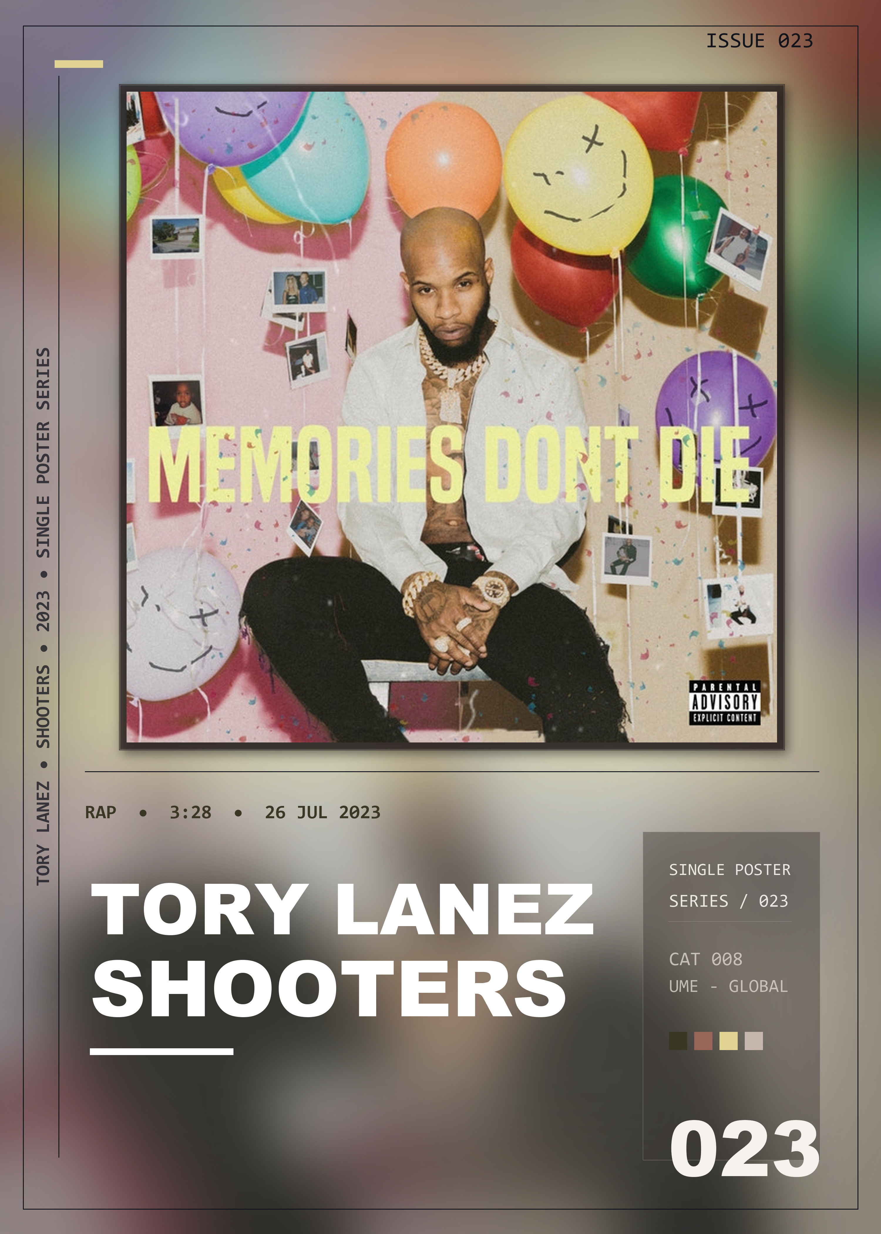 Music poster: Tory Lanez - Shooters