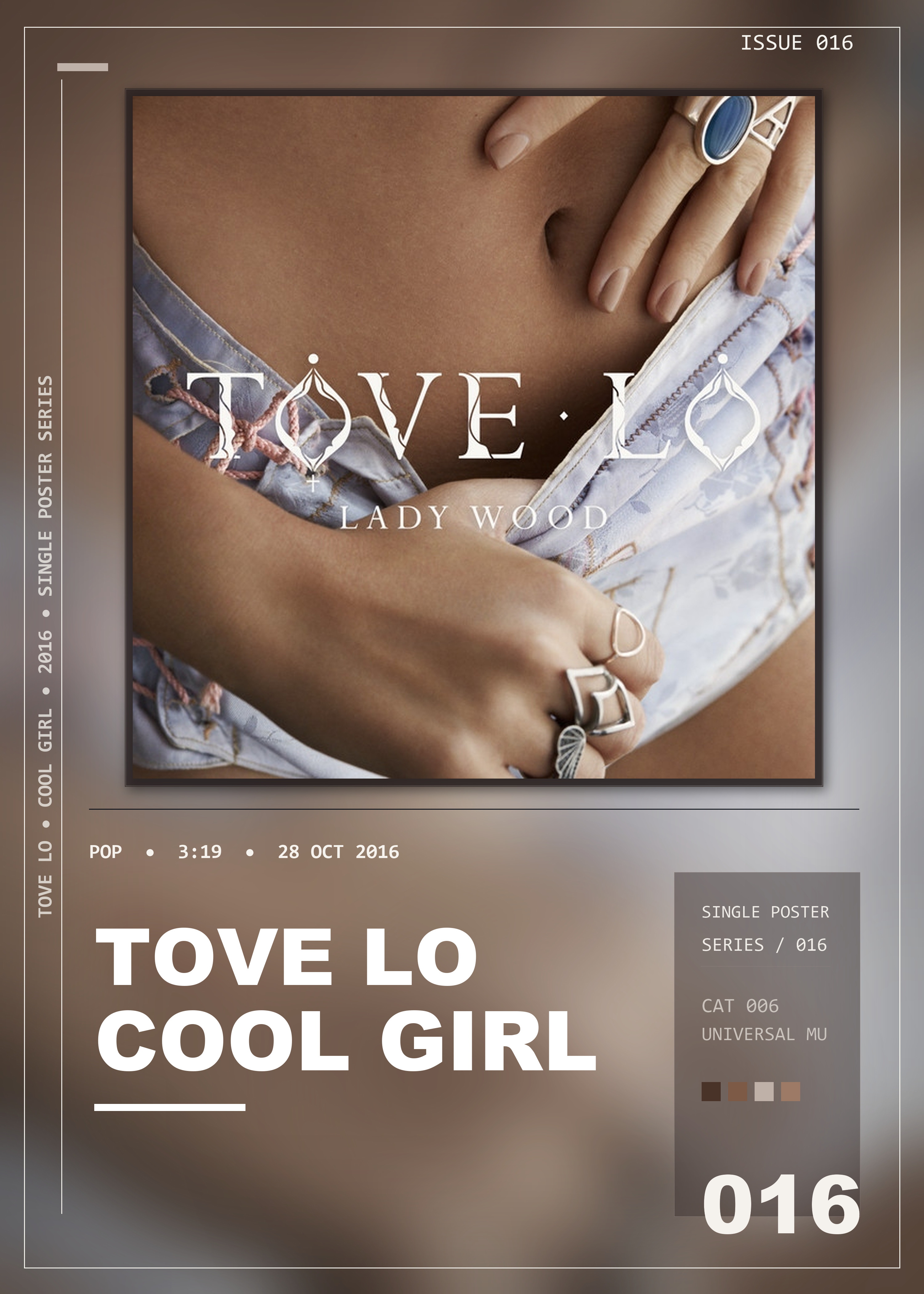Music poster: Tove Lo - Cool Girl