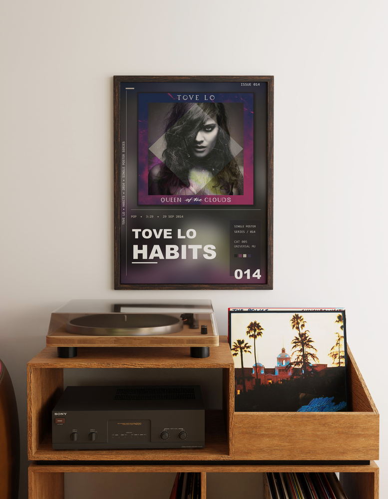 Music poster: Tove Lo - Habits Stay High
