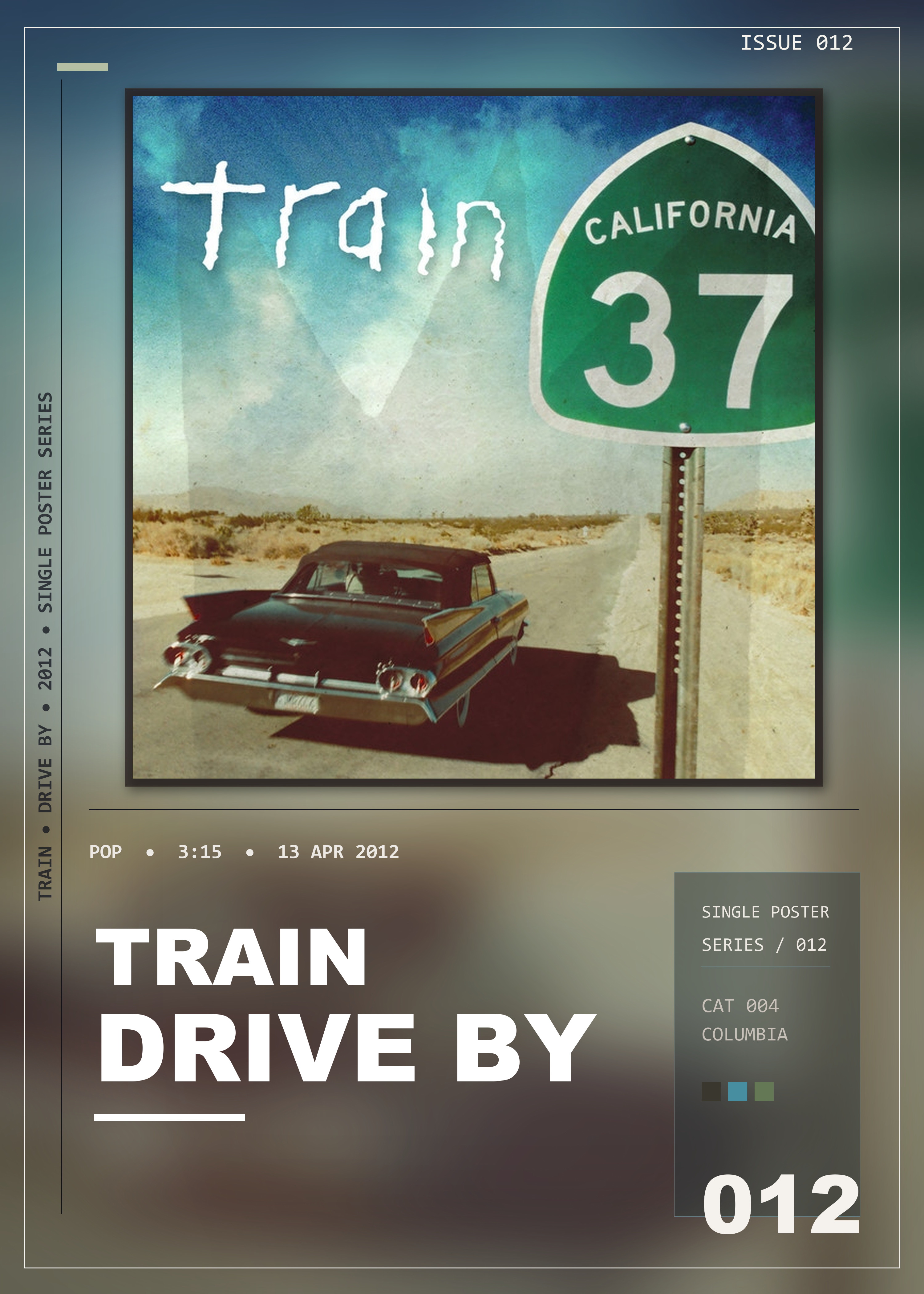 Music poster: Train - Drive By