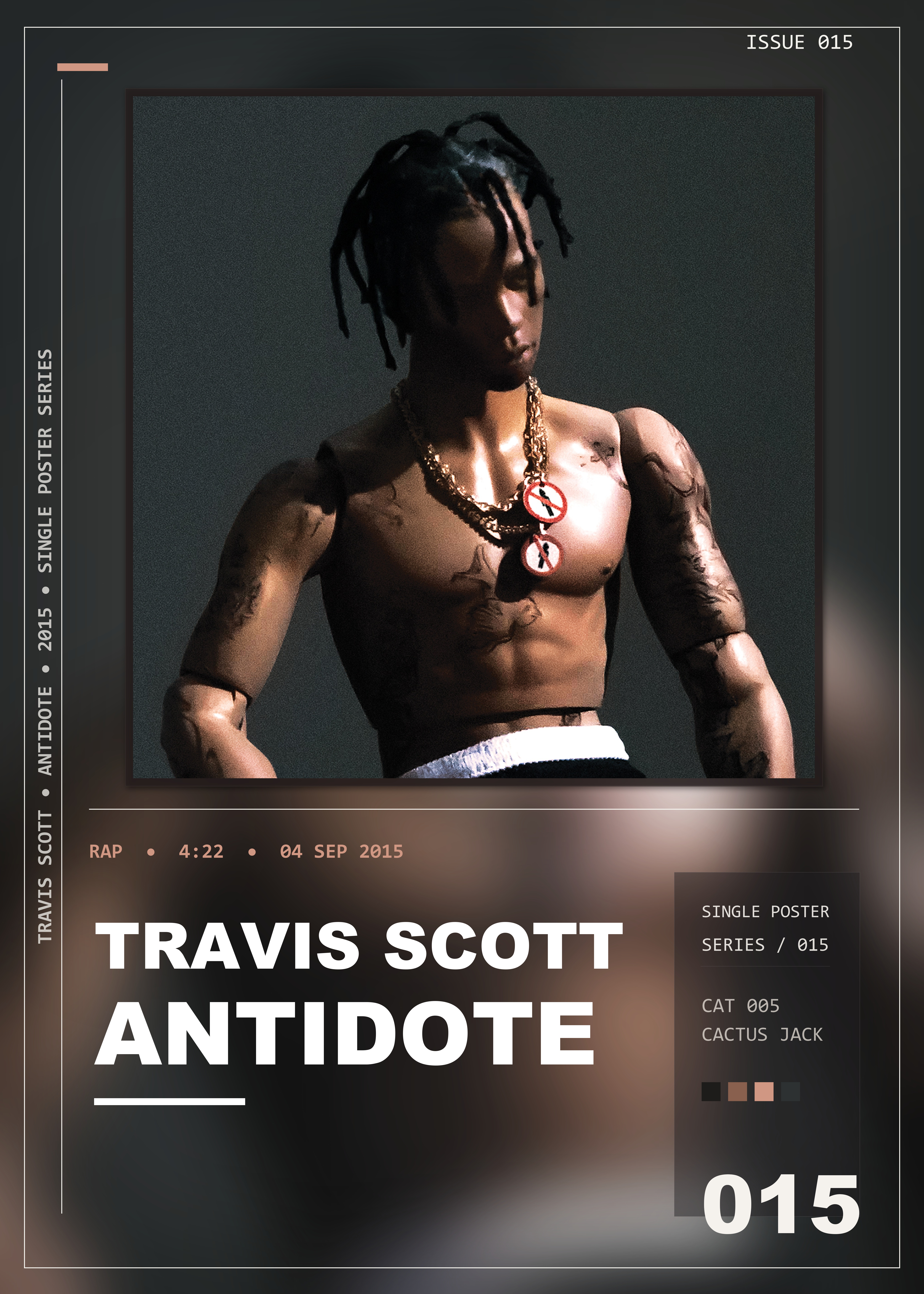 Music poster: Travis Scott - Antidote