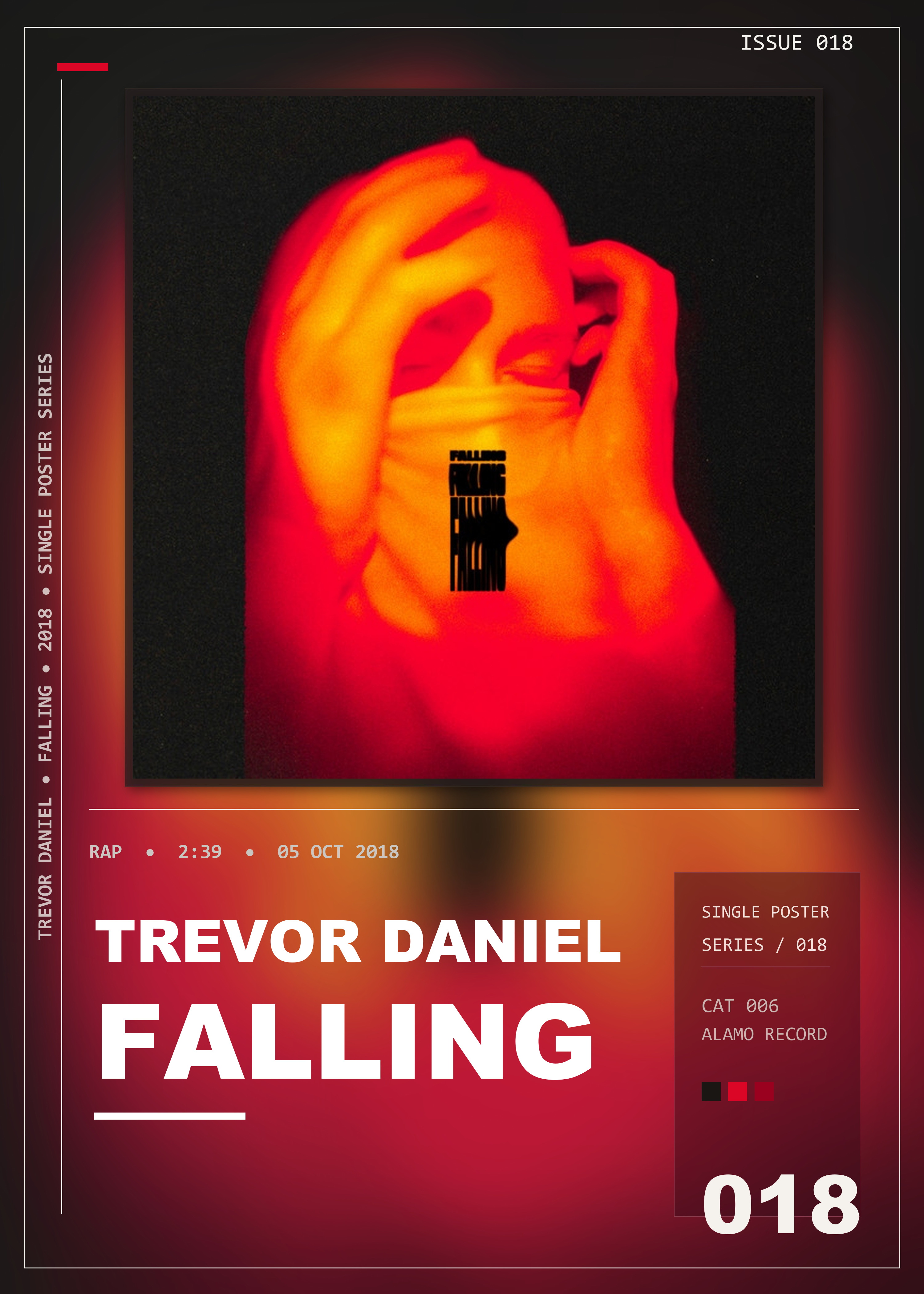 Music poster: Trevor Daniel - Falling