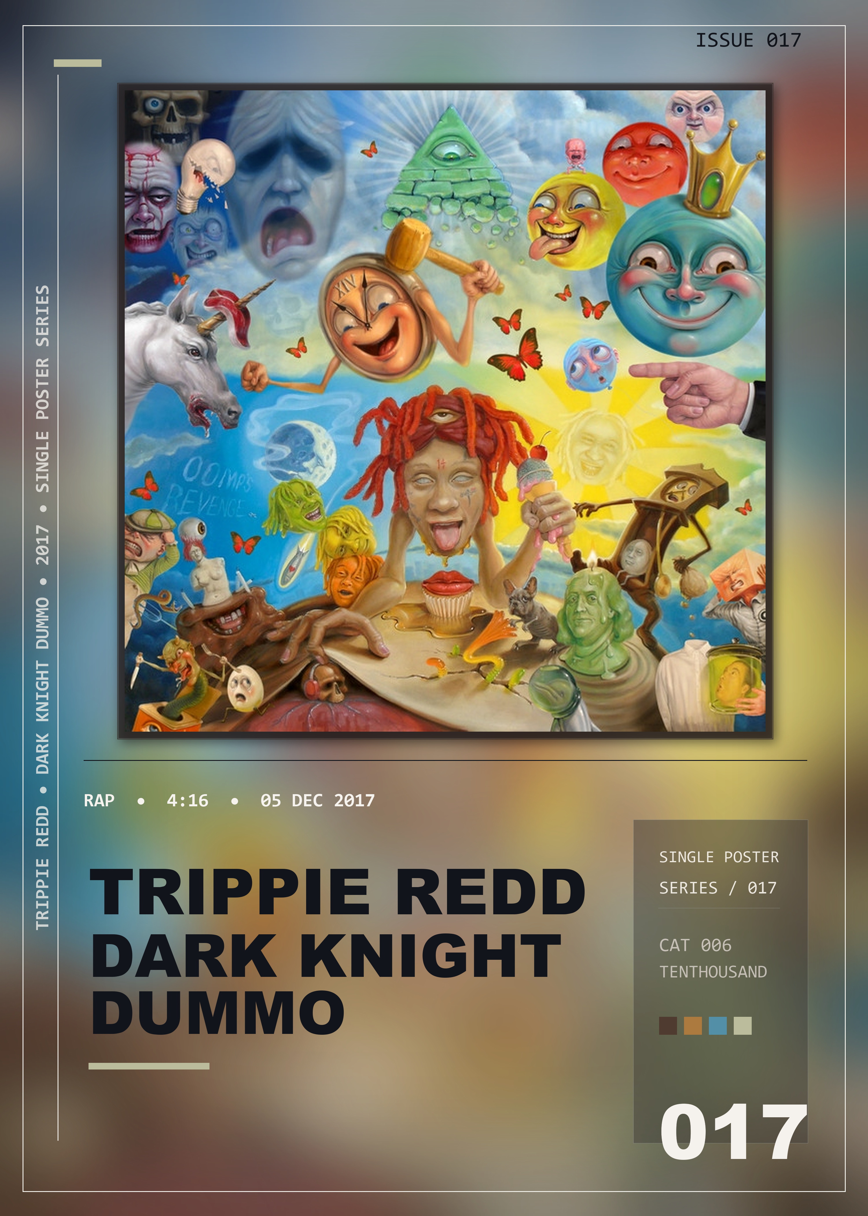 Music poster: Trippie Redd - Dark Knight Dummo