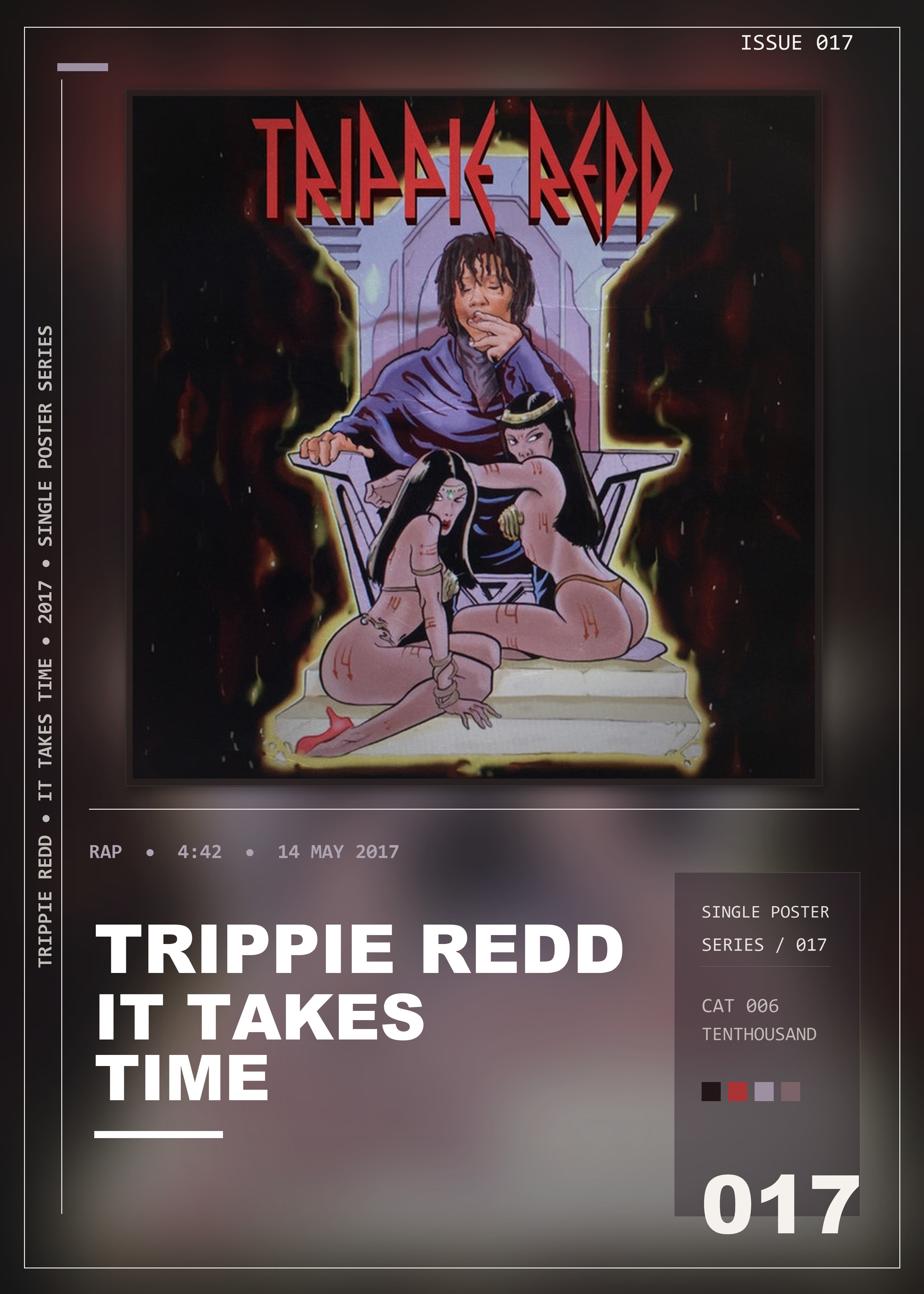 Music poster: Trippie Redd - It Takes Time