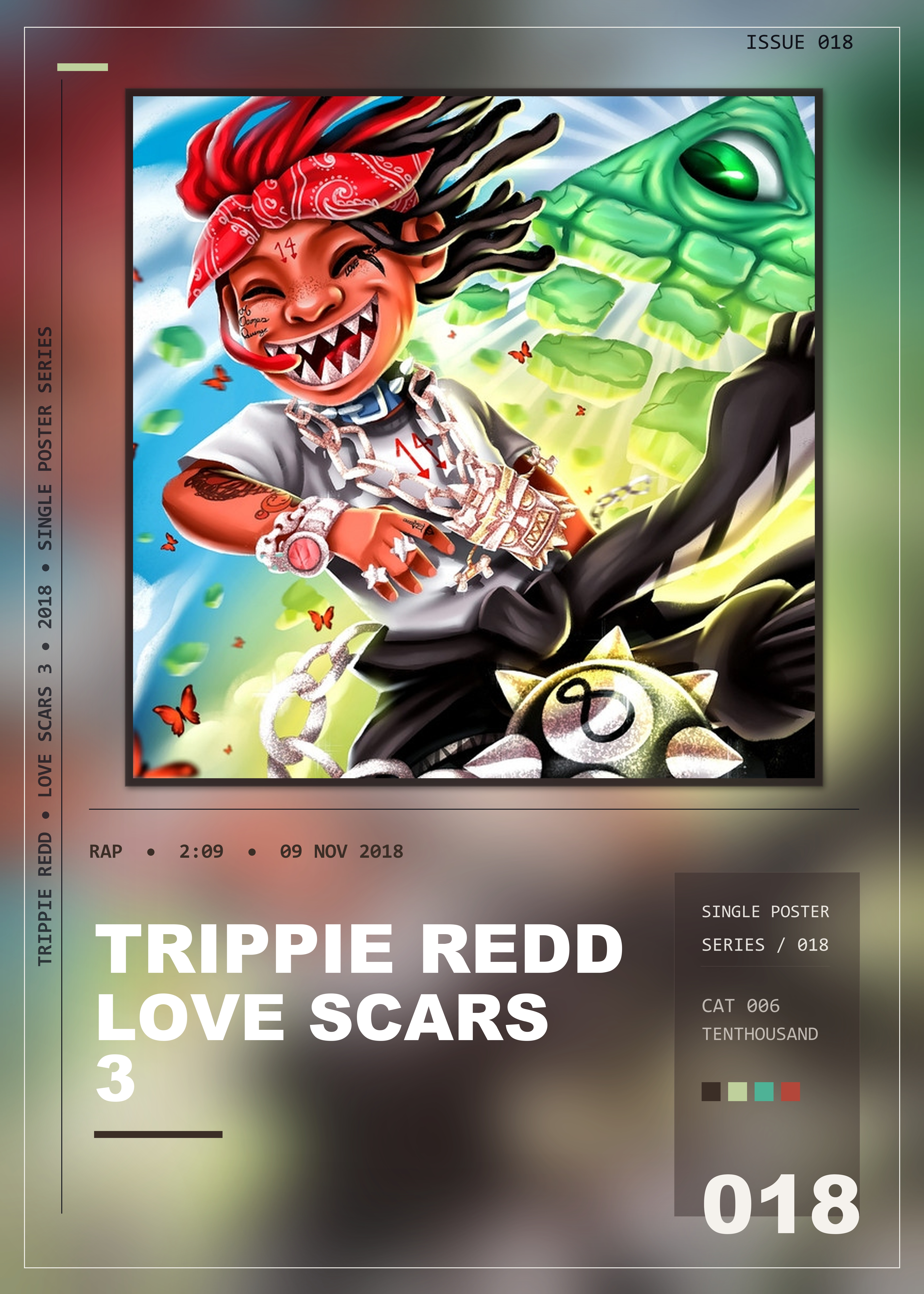 Music poster: Trippie Redd - Love Scars 3