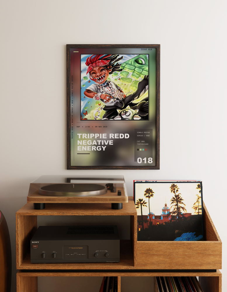 Music poster: Trippie Redd - Negative Energy