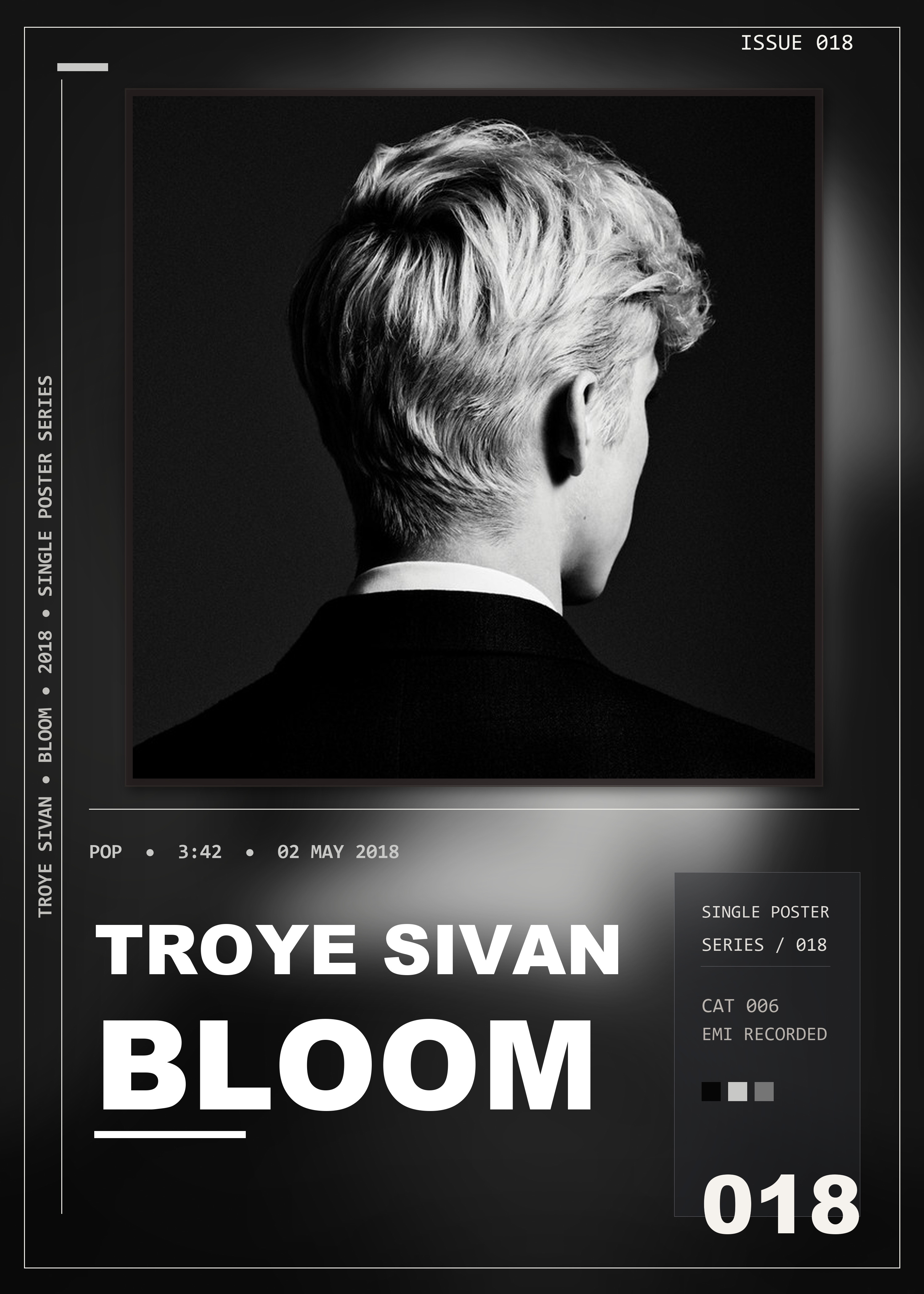 Music poster: Troye Sivan - Bloom