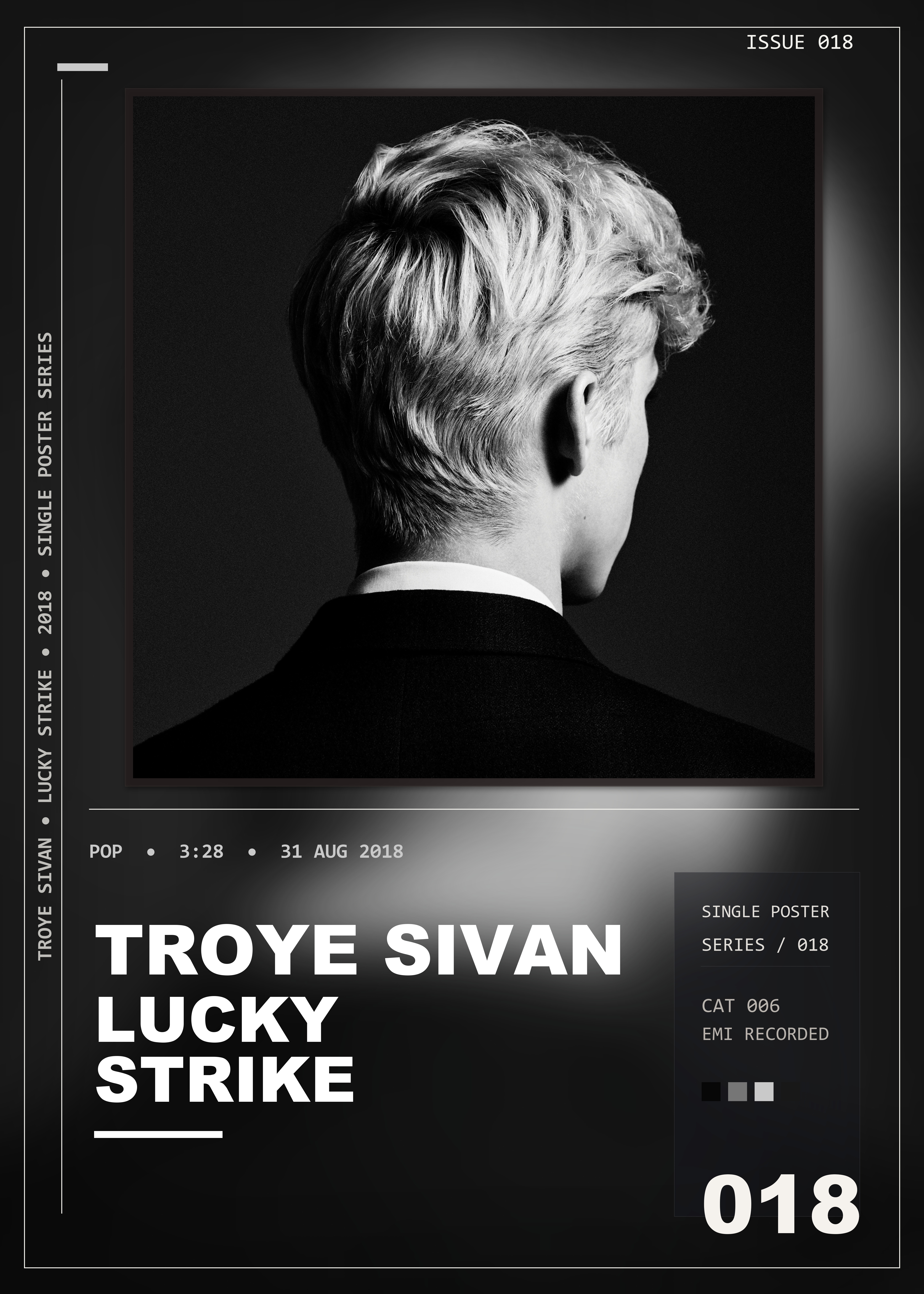 Music poster: Troye Sivan - Lucky Strike